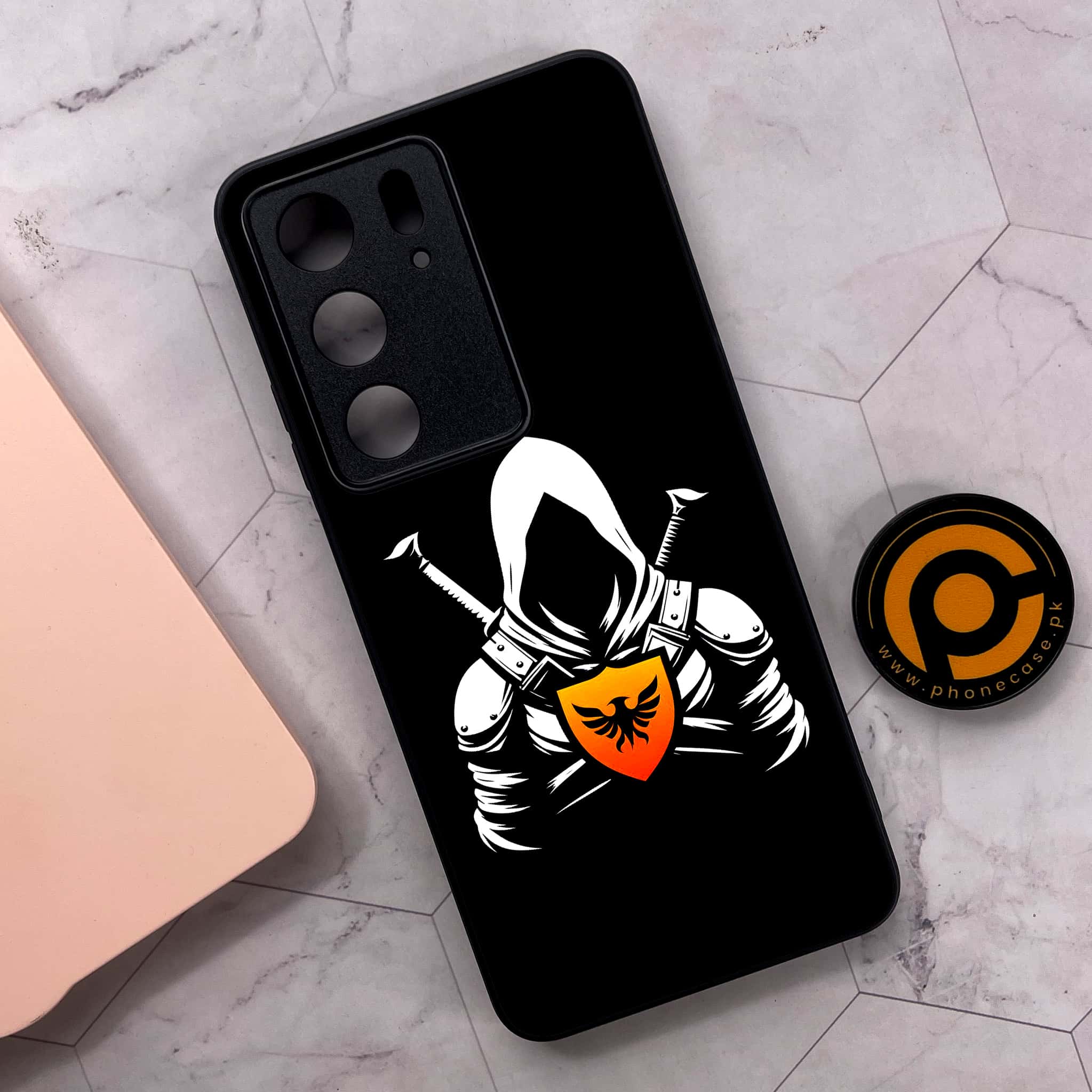 Realme C75x 4G - Minimalistic Design Series - Premium Metal Printed soft Bumper shock Proof Case