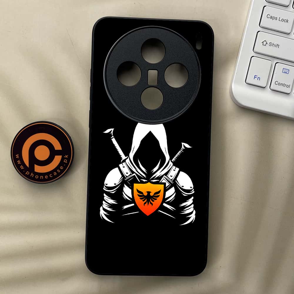 Vivo X200 - Minimalistic Design Series - Premium Metal  Printed soft Bumper shock Proof Case