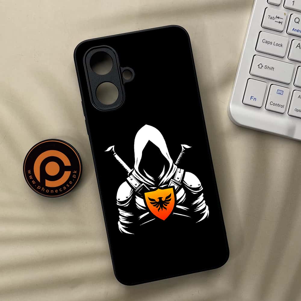 Tecno Spark Go 2 - Minimalistic Design Series - Premium Metal Printed soft Bumper Shock Proof Case
