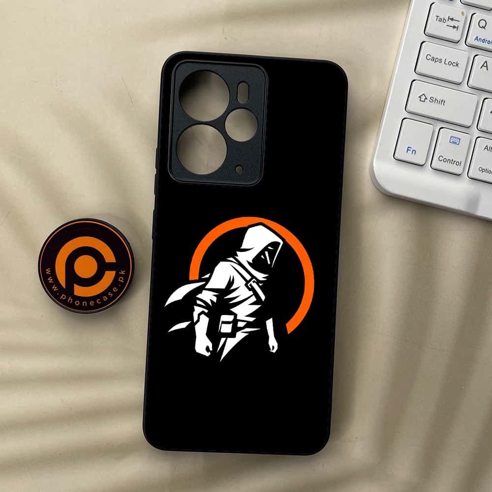Realme 14T 5G - Minimalistic Design Series - Premium Metal Printed soft Bumper Shock Proof Case