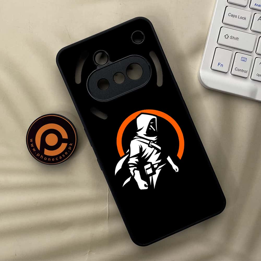 Nothing Phone 3a - Minimalistic Design Series - Premium Metal  Printed soft Bumper shock Proof Case