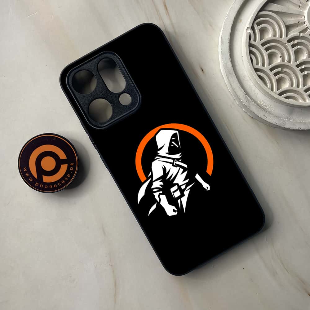 Oppo Reno 14 5G - Minimalistic Design Series - Premium Metal Printed soft Bumper shock Proof Case