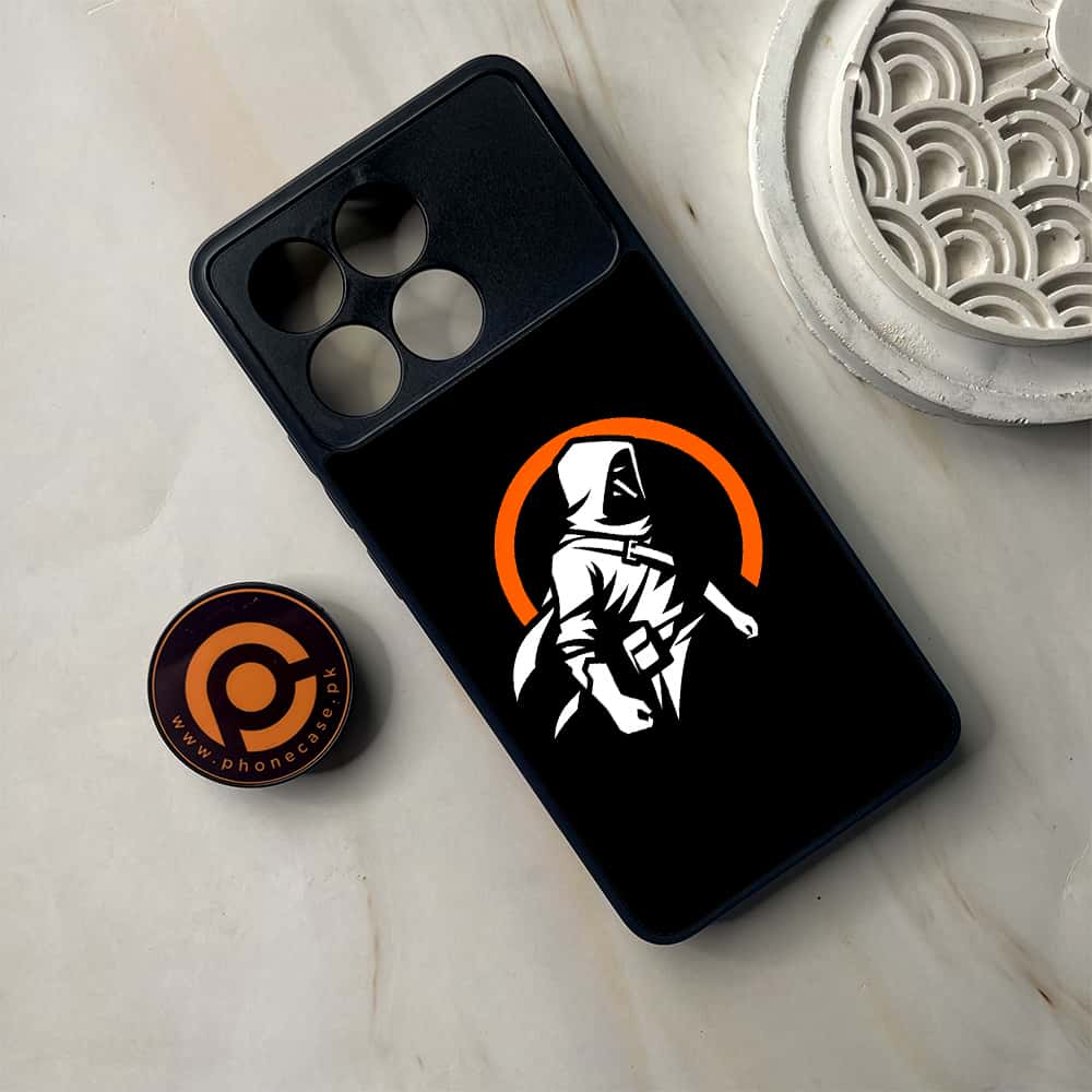 Xiaomi Poco F6 Pro - Minimalistic Design Series - Premium Metal Printed soft Bumper shock Proof Case