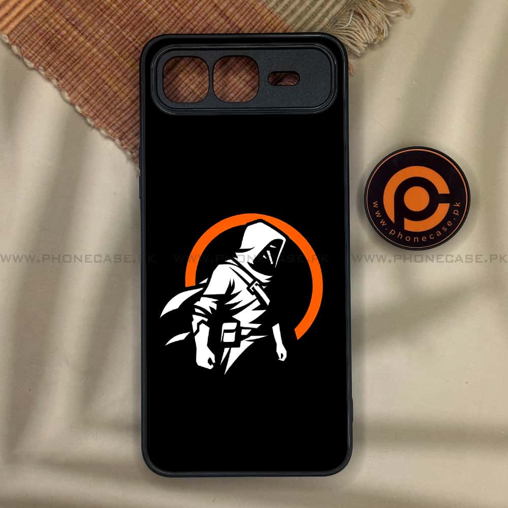 Infinix Smart 10 Plus - Minimalistic Design Series - Premium Metal Printed soft Bumper shock Proof Case