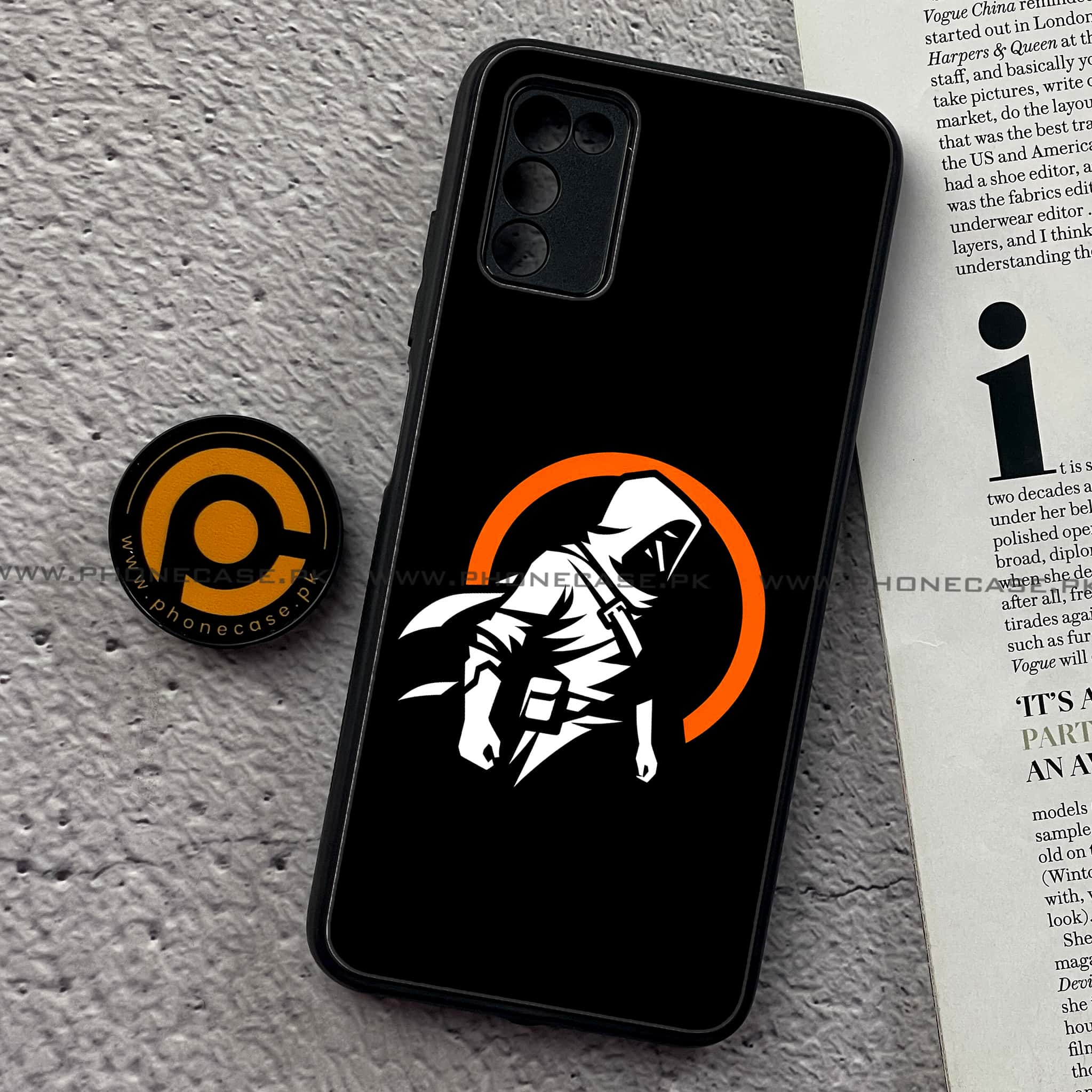 Samsung Galaxy A02s - Minimalistic Design Series  - Premium Printed Metal soft Bumper shock Proof Case