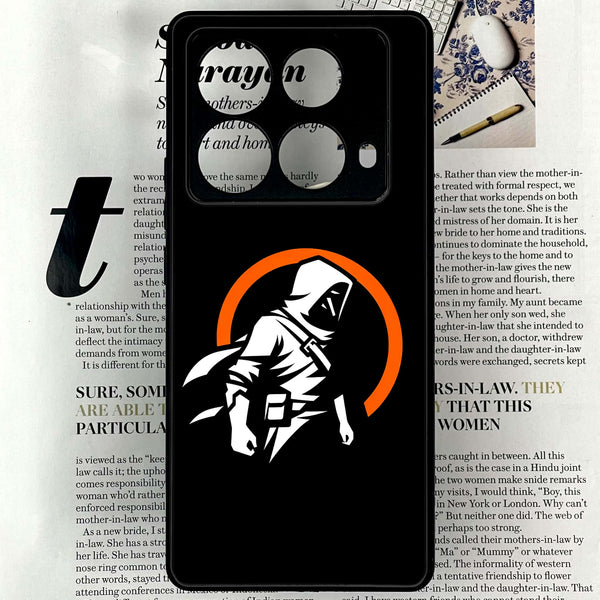 Infinix Note 40 4G - Minimalistic Design Design 7 - Premium Printed Glass soft Bumper shock Proof Case  CS-24493 CS-30823 CS-35144