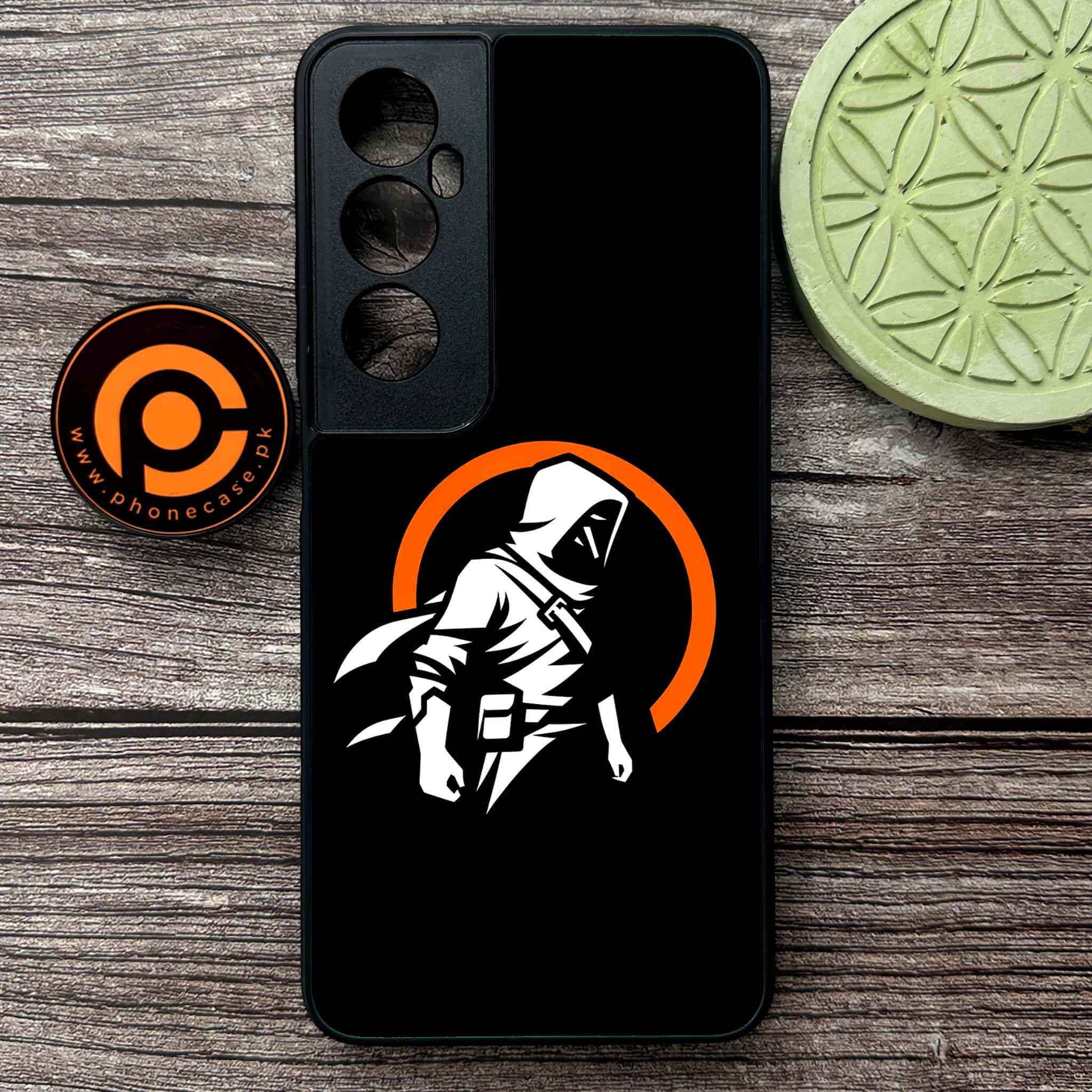 Realme C65  - Minimalistic Design Series - Premium Metal Printed soft Bumper shock Proof Case