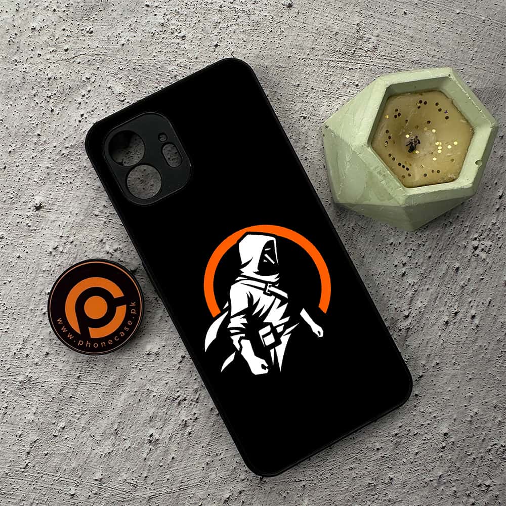 Nothing Phone 2 - Minimalistic Design Series - Premium Metal  Printed soft Bumper shock Proof Case