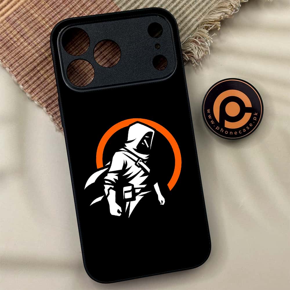 iPhone 17 Pro Max - Minimalistic Design Series - Premium Metal Printed soft Bumper shock Proof Case
