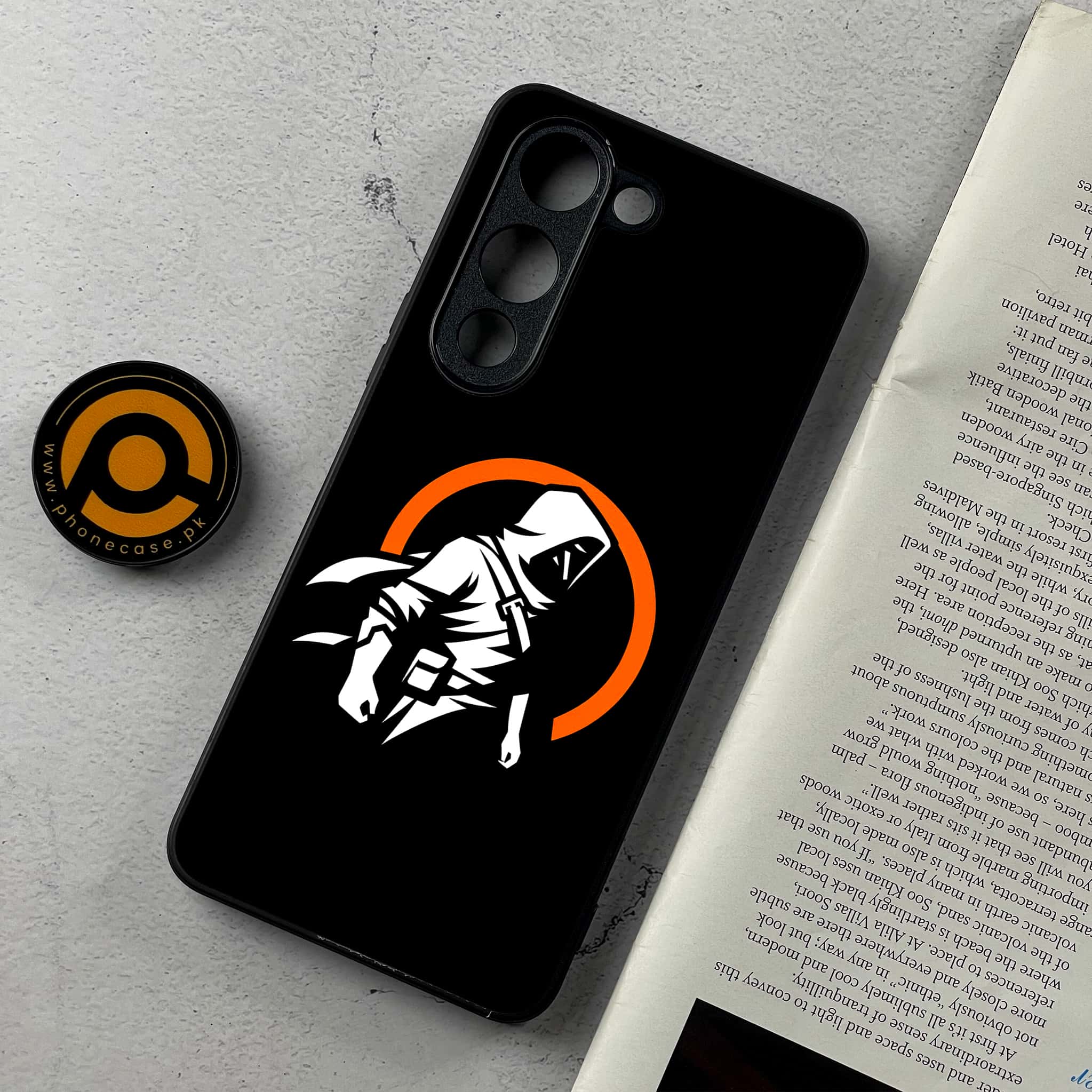 Vivo Y04 - Minimalistic Design - Premium Metal Printed Soft Bumper Shockproof Case