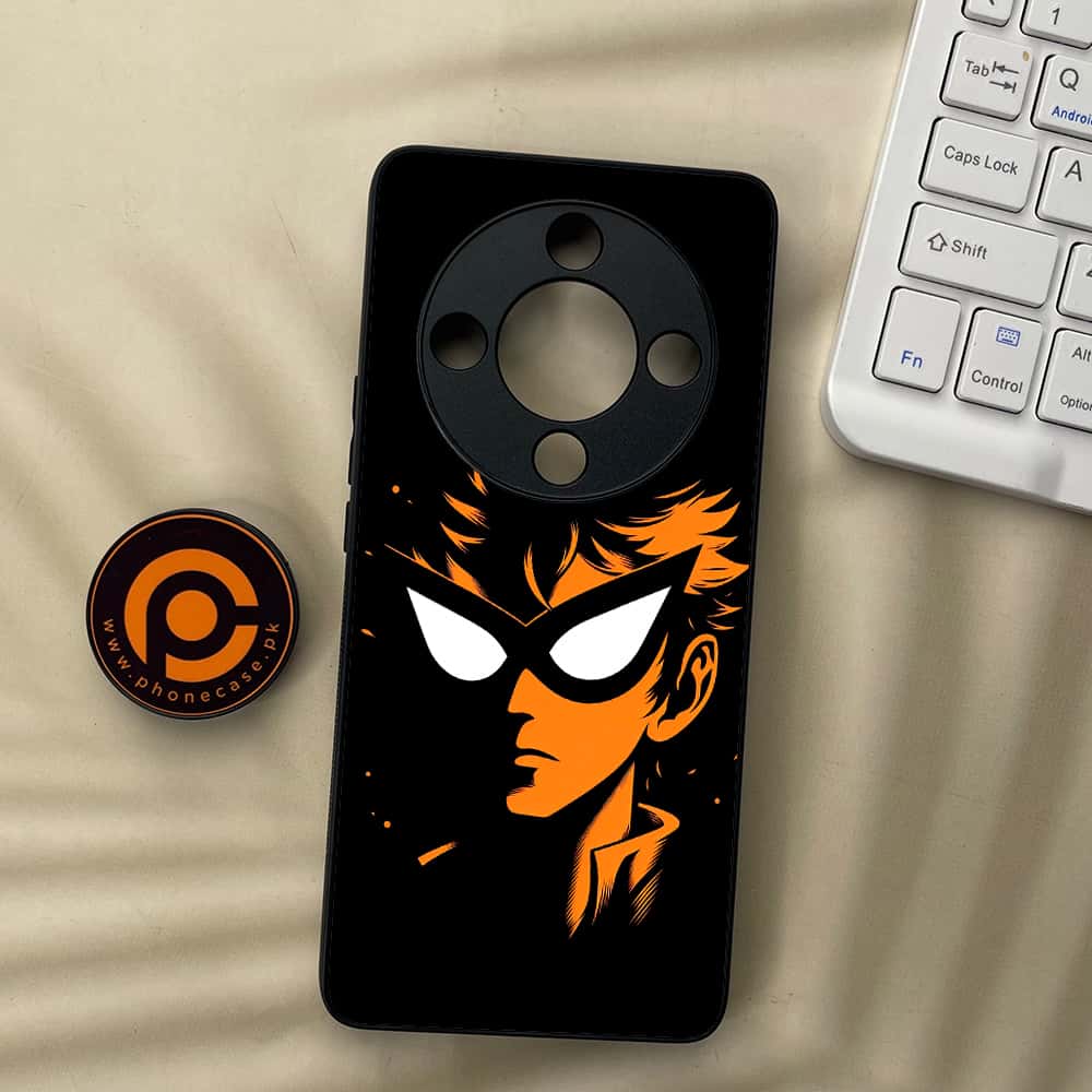 HONOR X9b 5G - Minimalistic Design Series - Premium Metal  Printed soft Bumper shock Proof Case