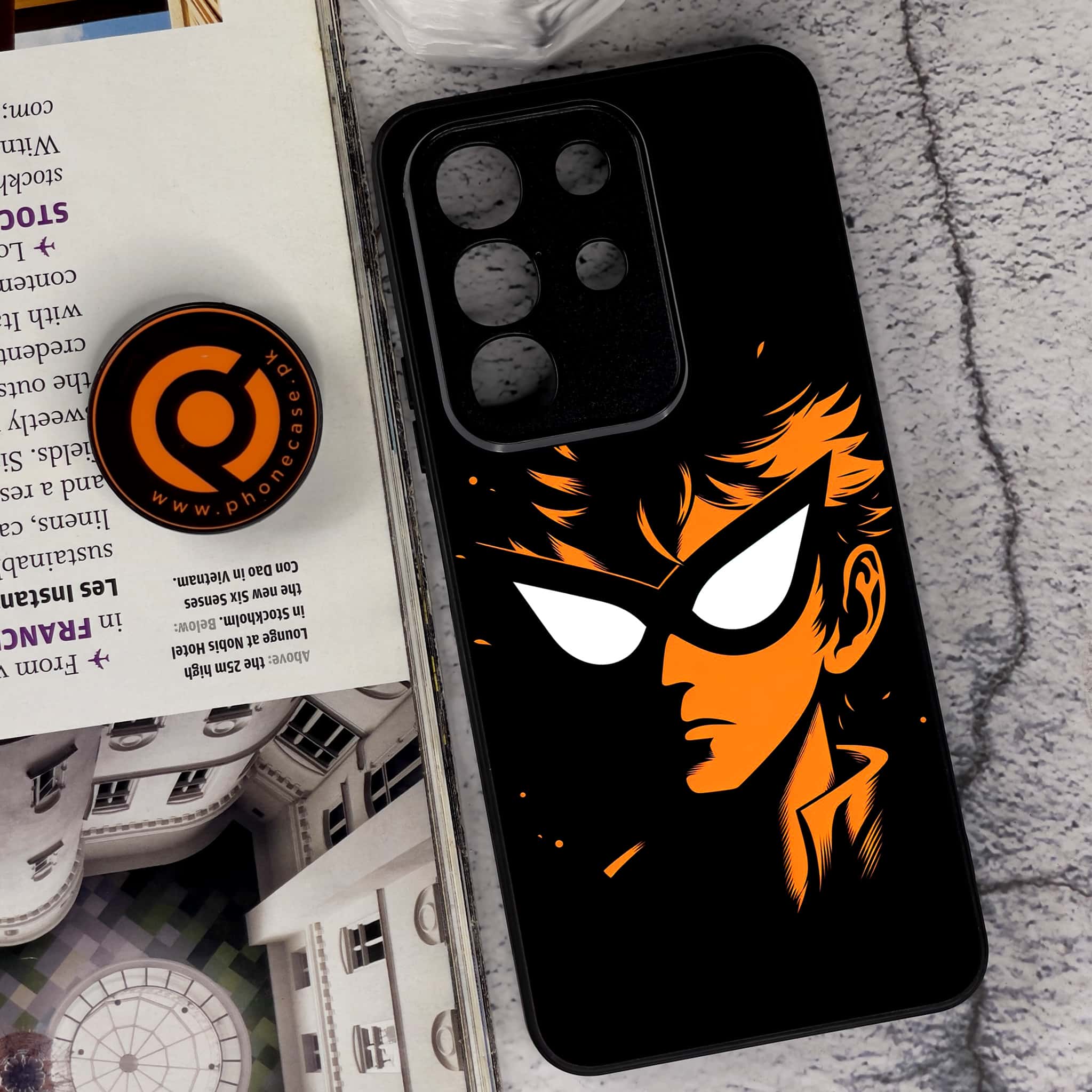 Vivo Y29 4G - Minimalistic Design Series - Premium Metal Printed soft Bumper Shock Proof Case