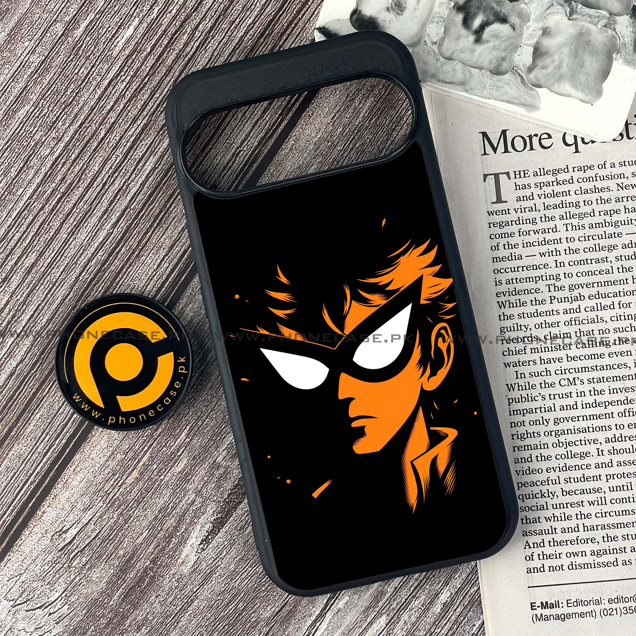 Google Pixel 9 Pro - Minimalistic Design Series - Premium Metal Printed soft Bumper Shock Proof Case