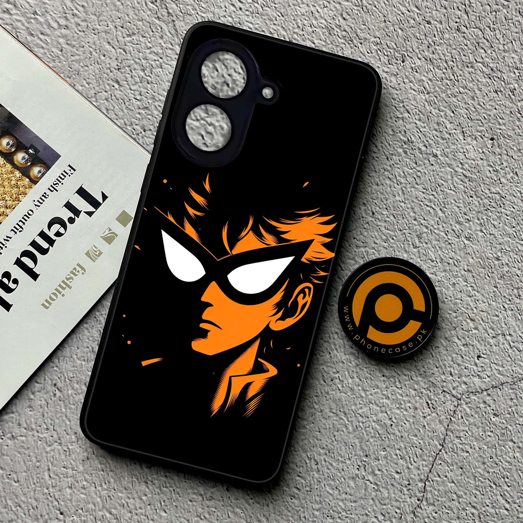 Xiaomi Redmi A5 - Minimalistic Design Series - Premium Metal Printed soft Bumper shock Proof Case