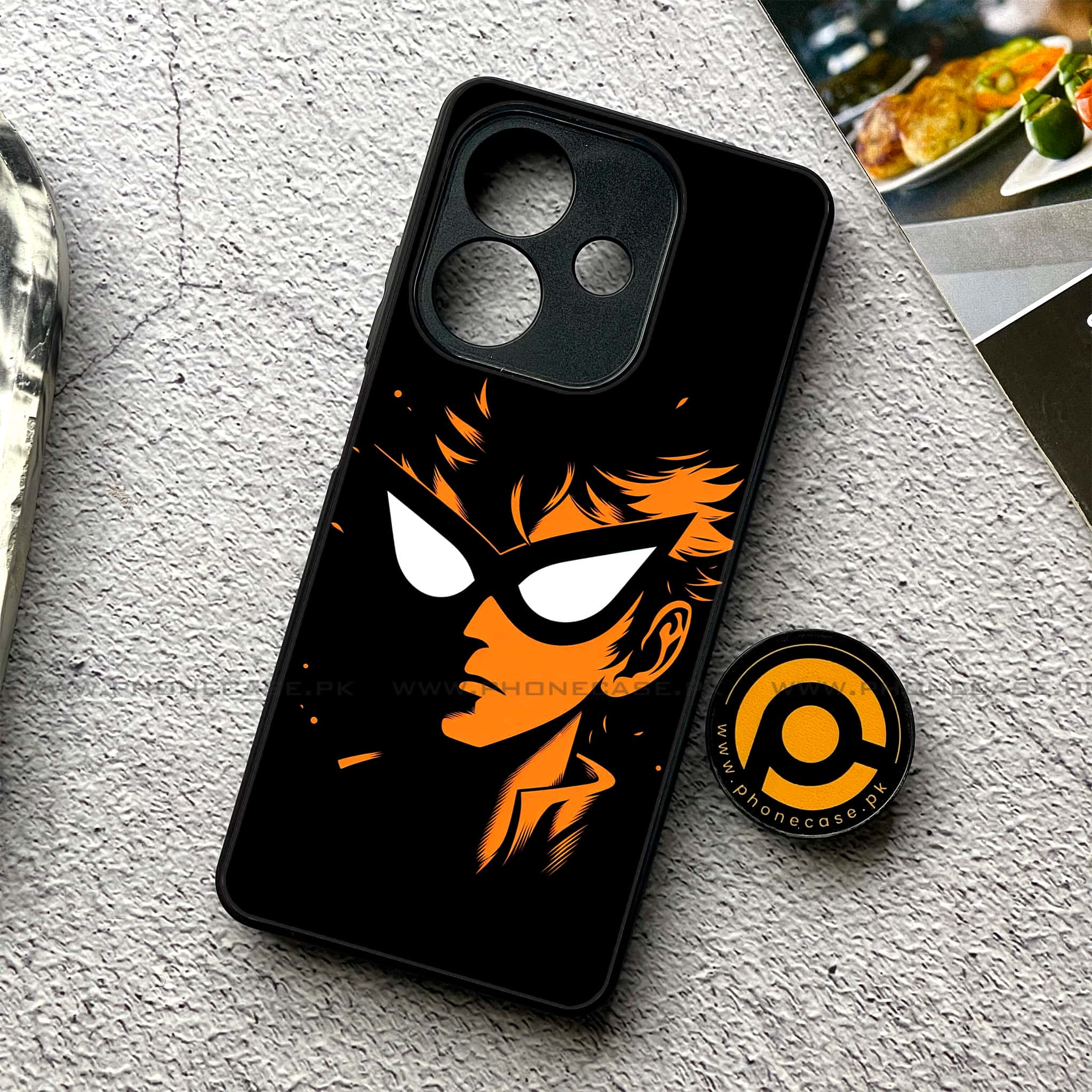 Oppo A3x -  Minimalistic Design - Premium Printed Metal soft Bumper shock Proof Case