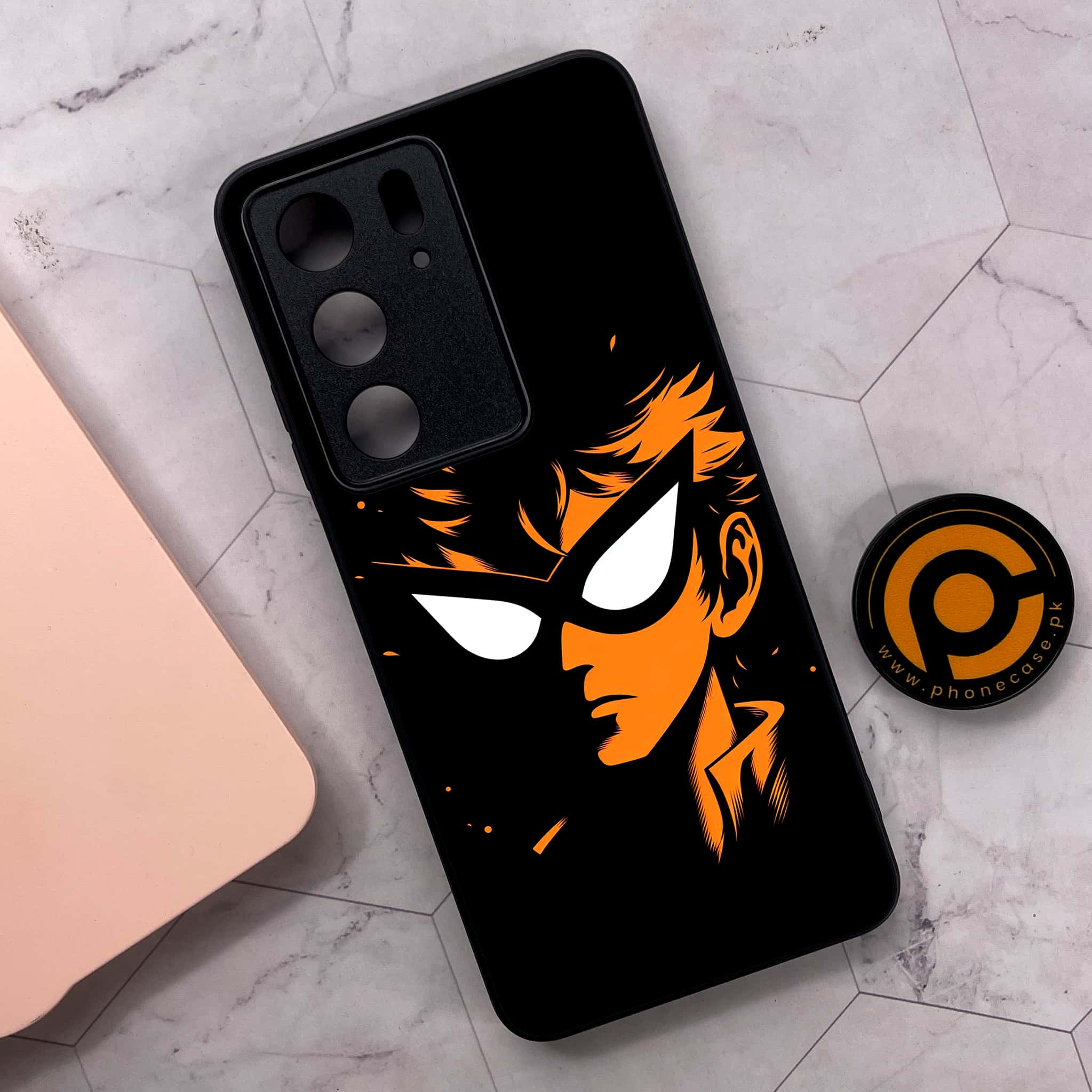 Realme C75x 4G - Minimalistic Design Series - Premium Metal Printed soft Bumper shock Proof Case
