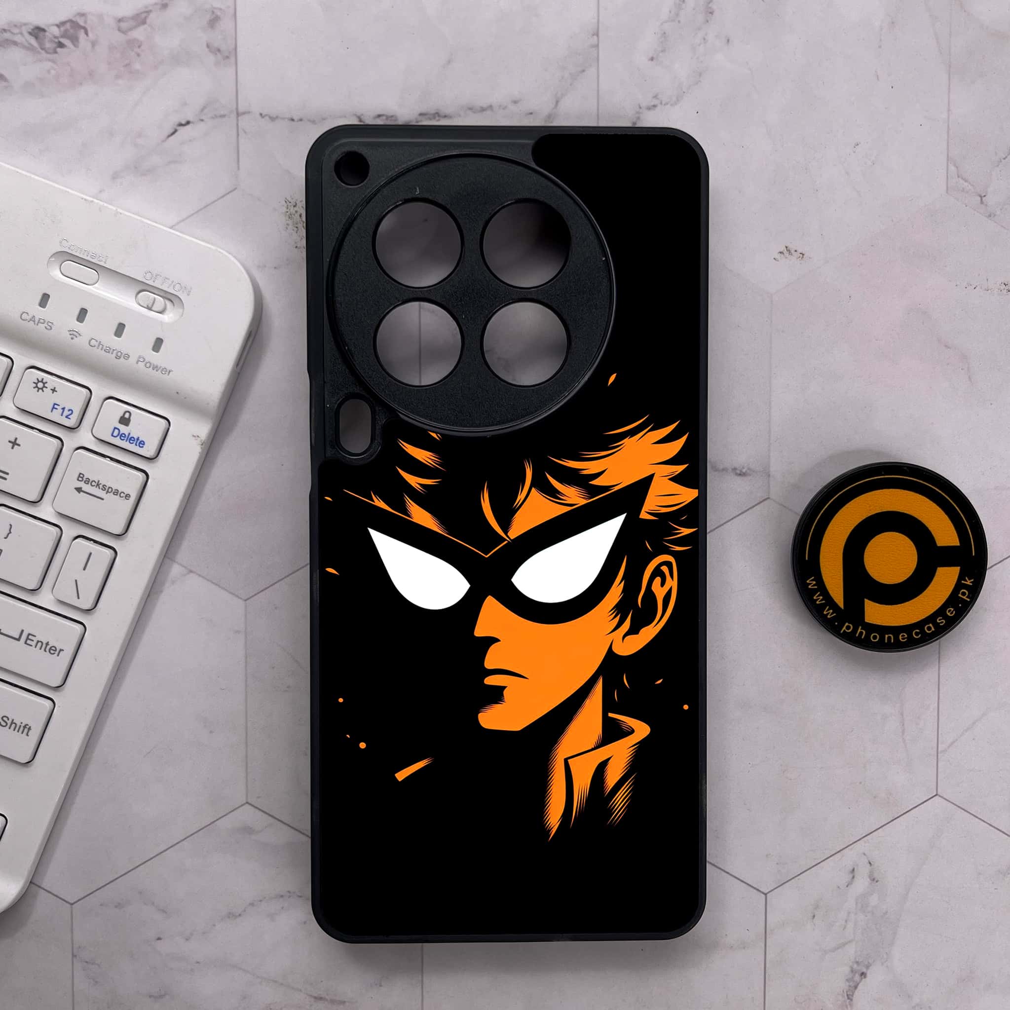 Tecno Camon 30 Premier - Minimalistic Design Series - Premium Metal Printed soft Bumper shock Proof Case