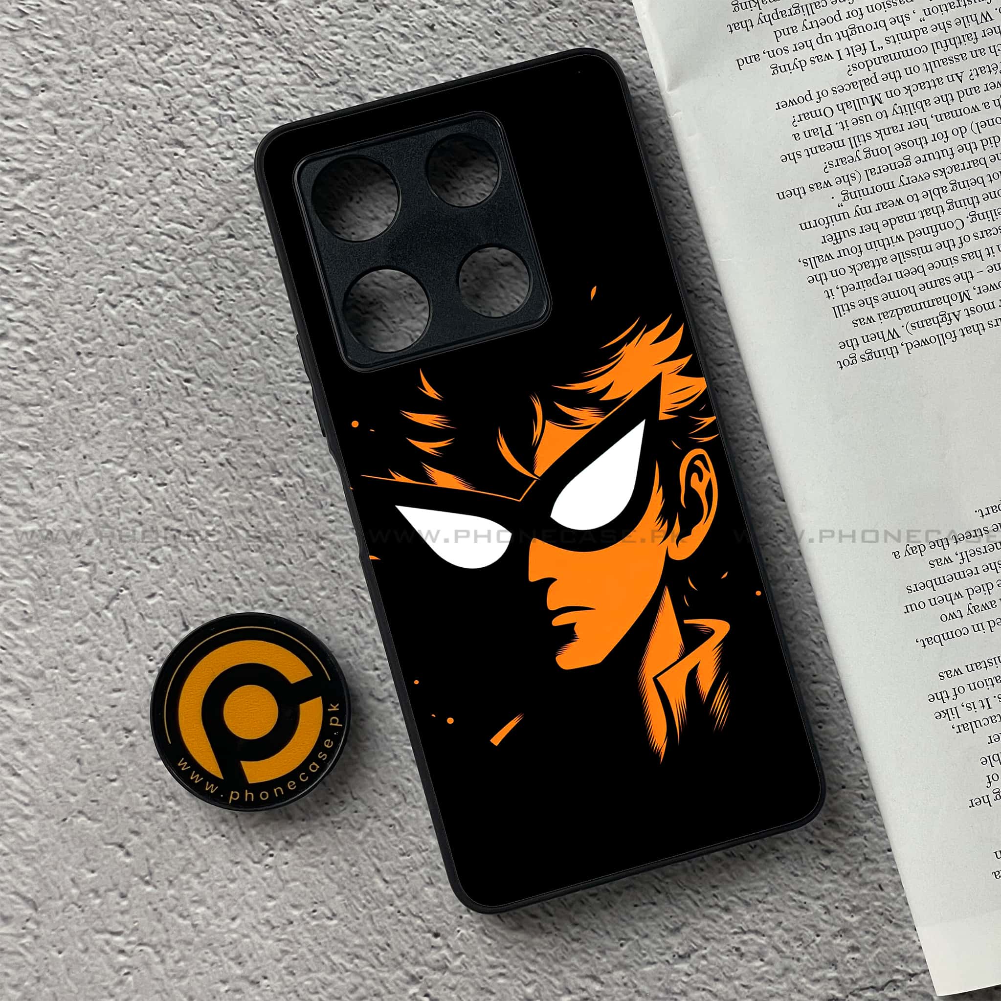 Infinix Note 30 Pro - Minimalistic Design Series - Premium Metal Printed soft Bumper shock Proof Case