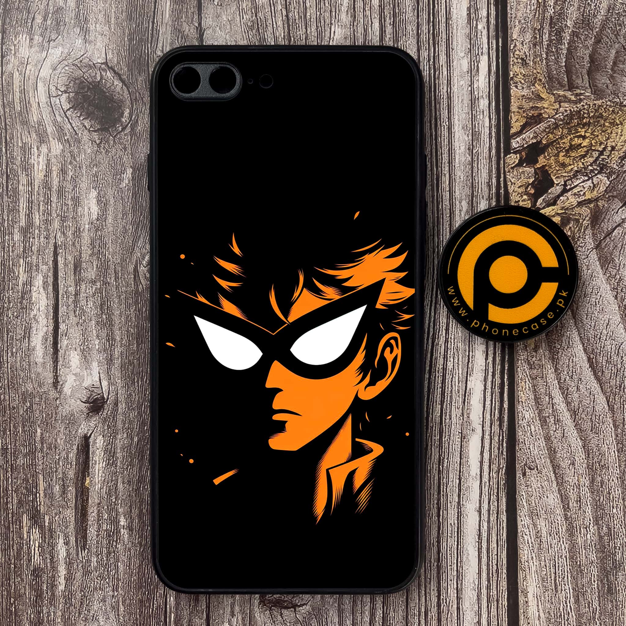 iPhone 7 Plus  - Minimalistic Design Series - Premium Metal Printed soft Bumper shock Proof Case