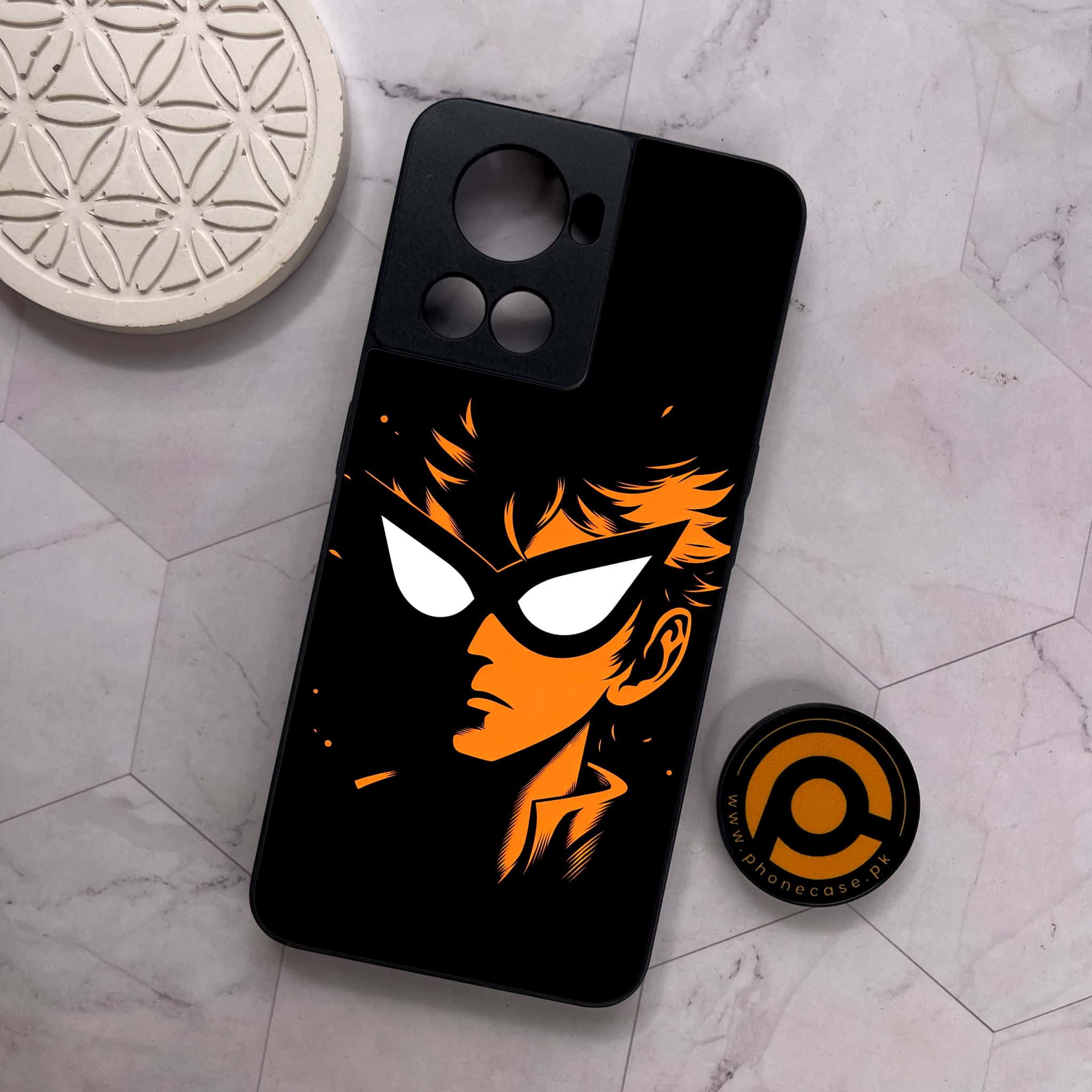 OnePlus 10R - Minimalistic Design - Premium Metal Printed soft Bumper shock Proof Case