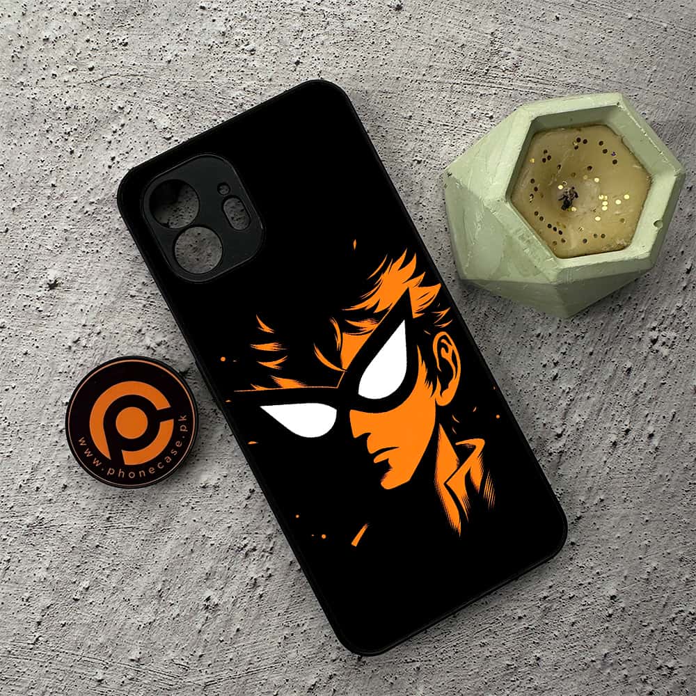 Nothing Phone 2 - Minimalistic Design Series - Premium Metal  Printed soft Bumper shock Proof Case