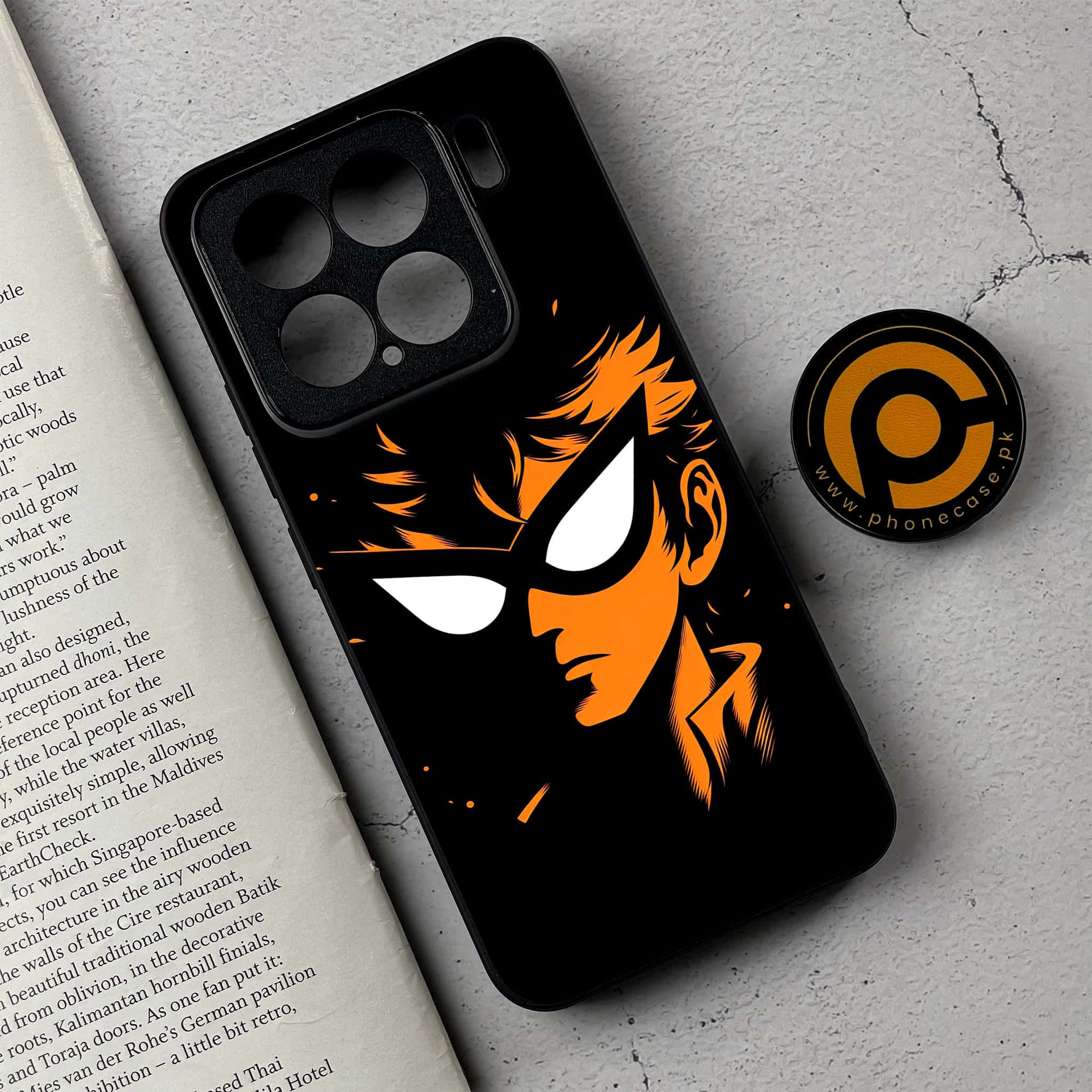 Xiaomi 15 - Minimalistic Design - Premium Metal Printed soft Bumper shock Proof Case