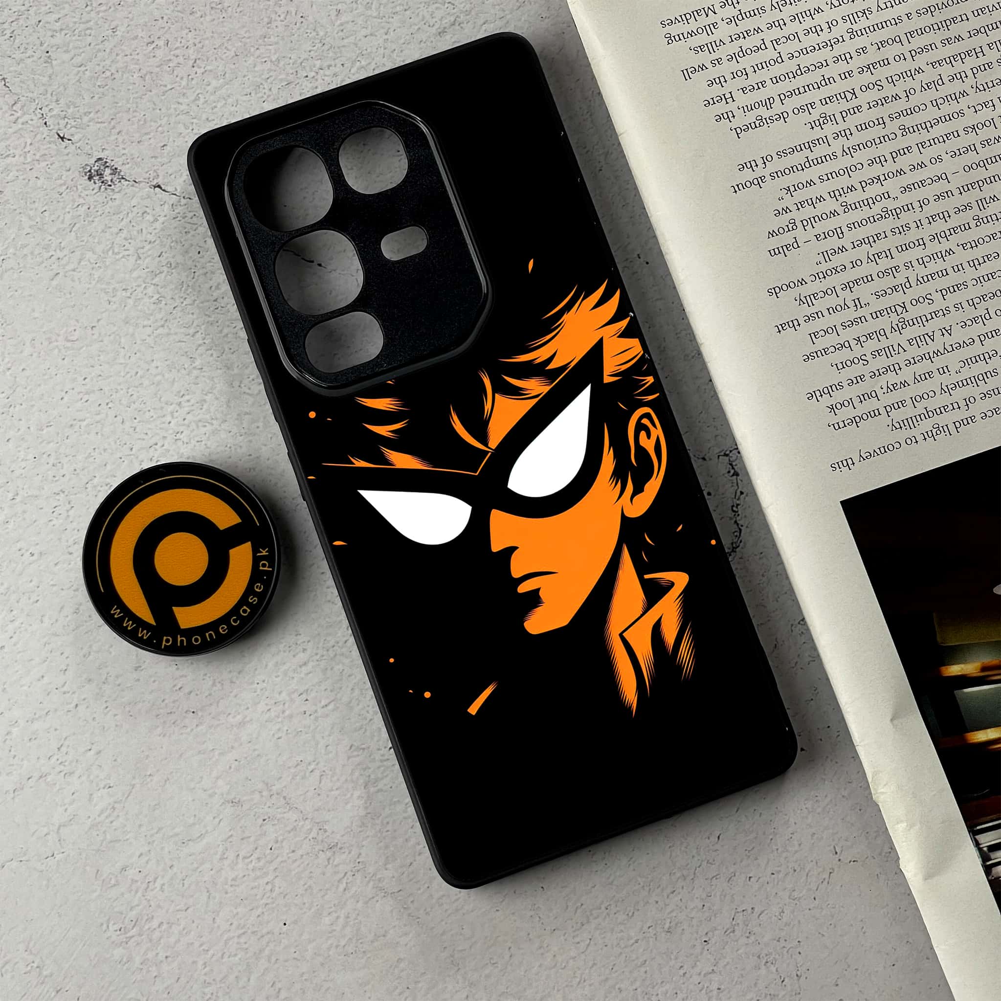 Infinix Note 50 - Minimalistic Design Series - Premium Metal Printed Soft Bumper Shockproof Case