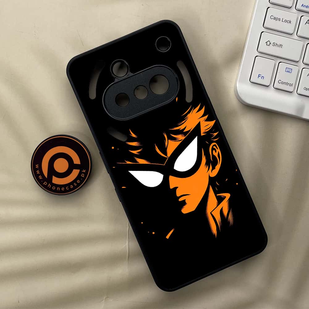 Nothing Phone 3a - Minimalistic Design Series - Premium Metal  Printed soft Bumper shock Proof Case