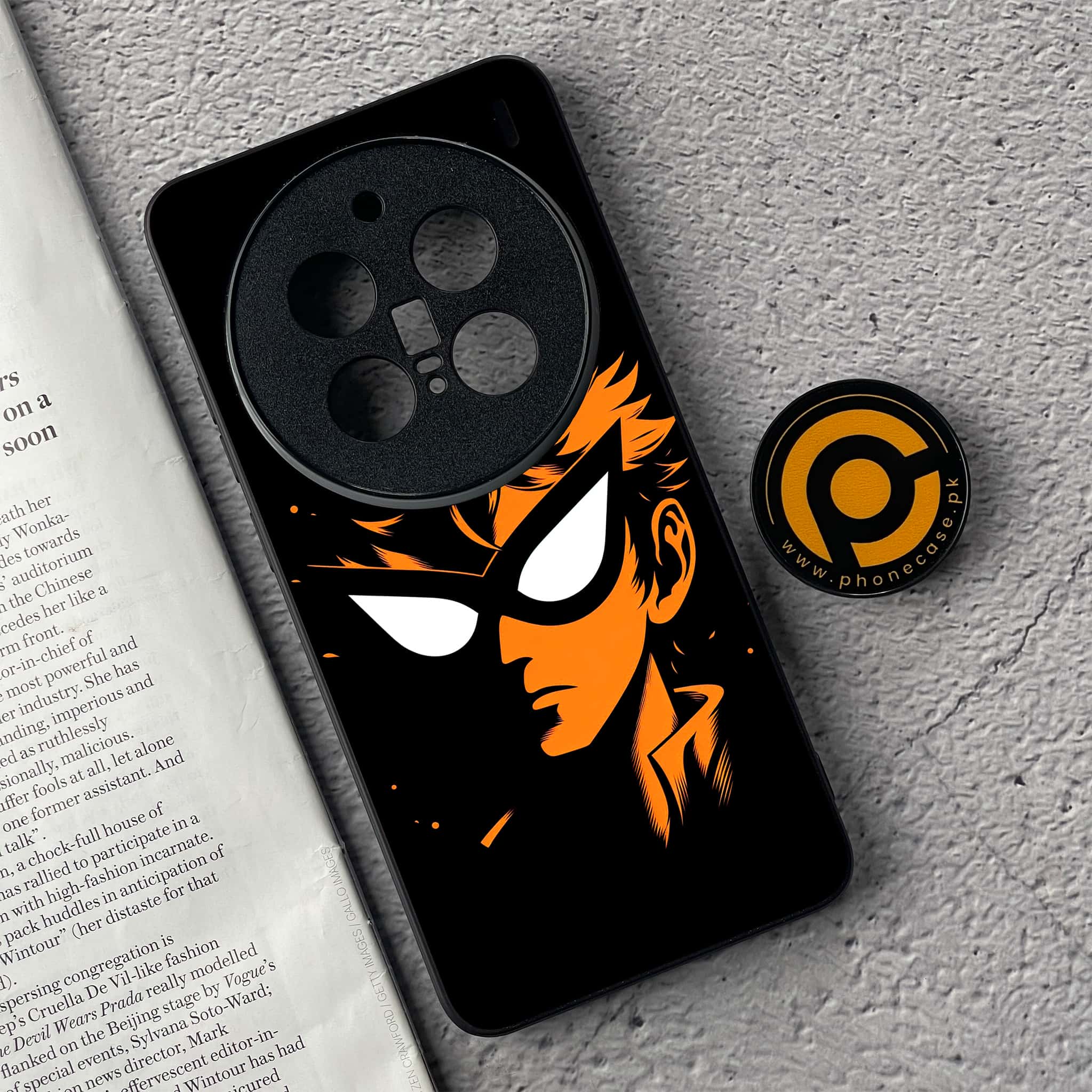 Vivo X200 Pro - Minimalistic Design Series - Premium Metal  Printed soft Bumper shock Proof Case
