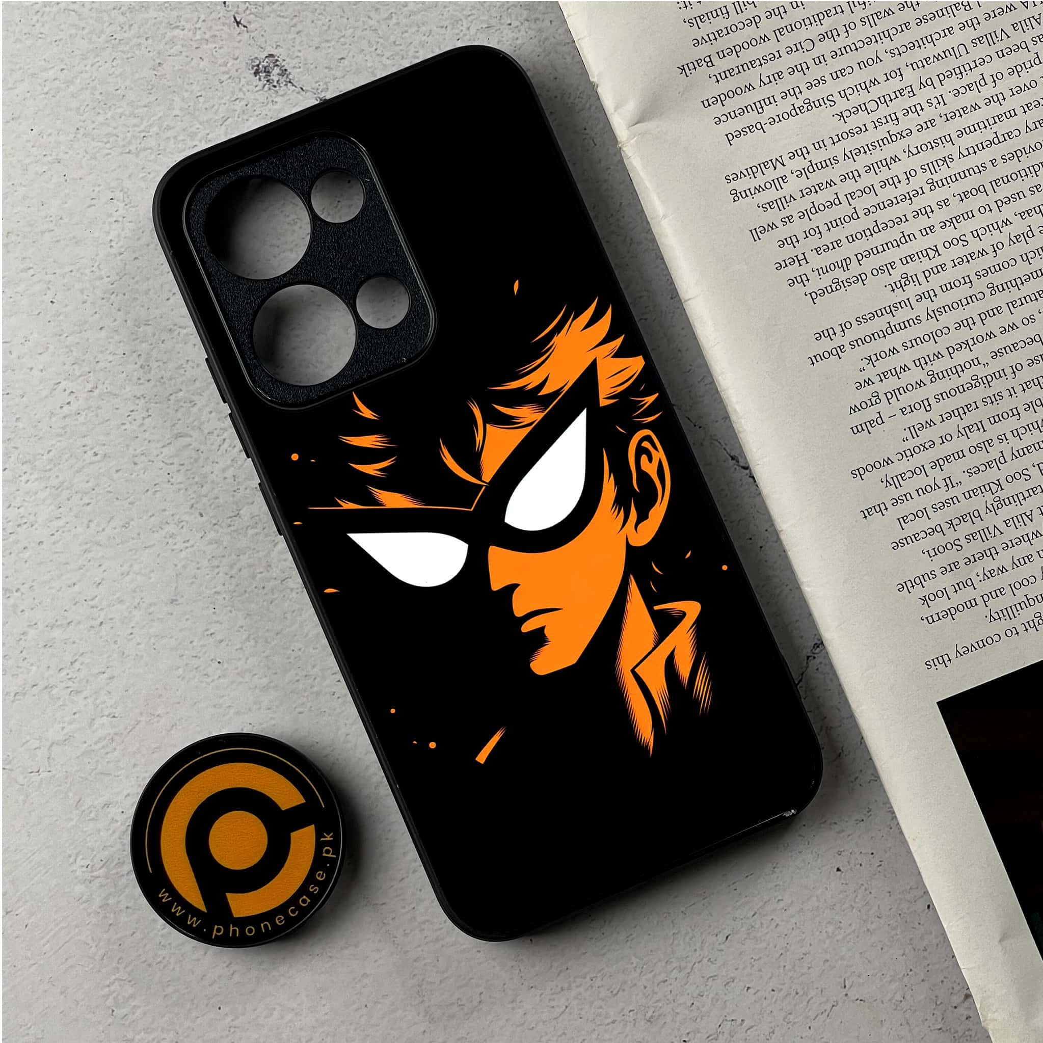 Oppo Reno 13 - Minimalistic Design Series - Premium Metal Printed Soft Bumper Shockproof Case