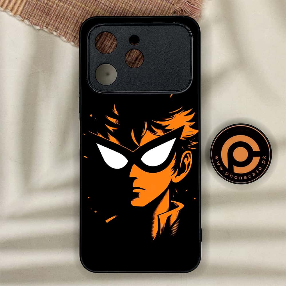 Tecno Spark 40 - Minimalistic Design Series - Premium Metal Printed soft Bumper shock Proof Case