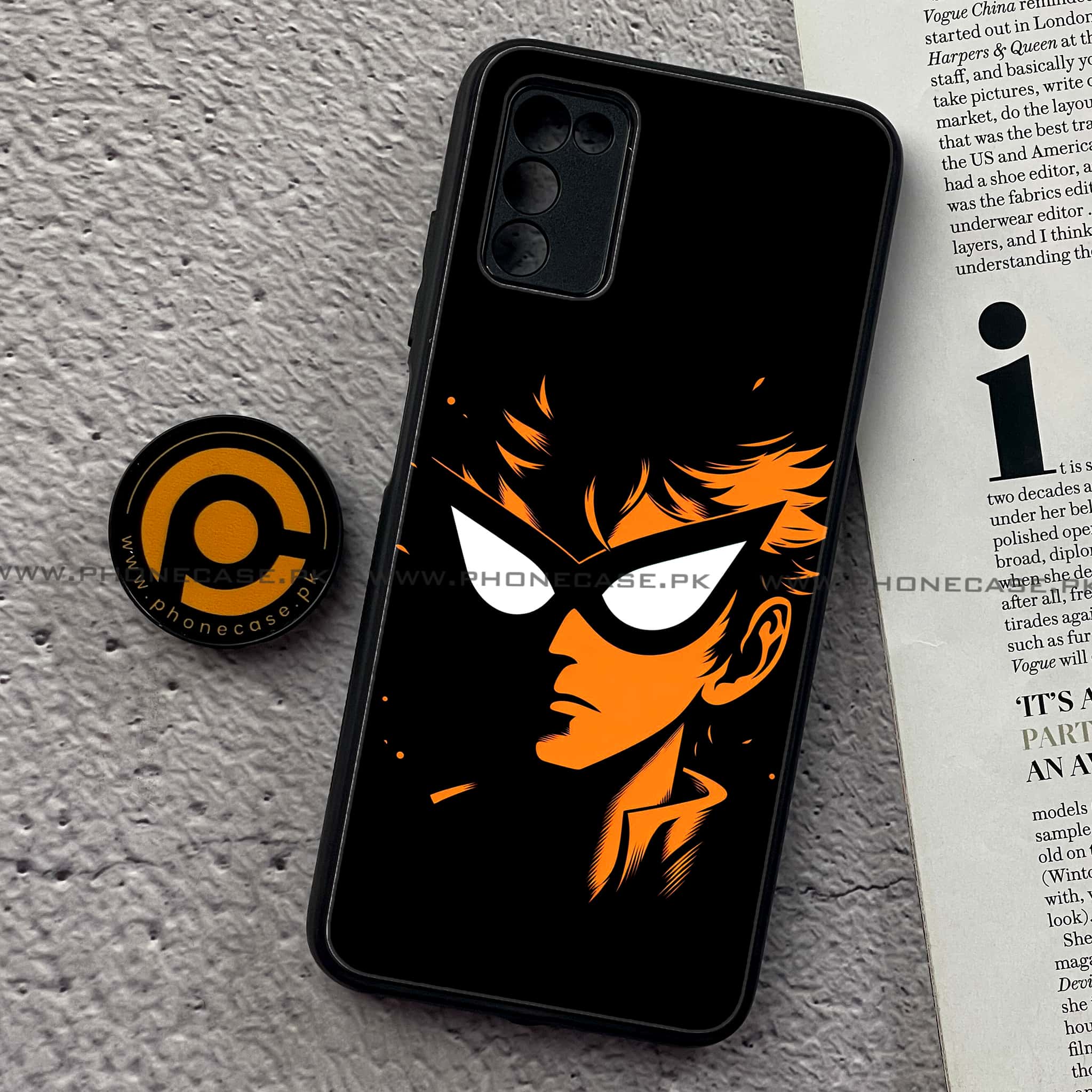 Samsung Galaxy A03s - Minimalistic Design - Premium Printed Metal soft Bumper shock Proof Case