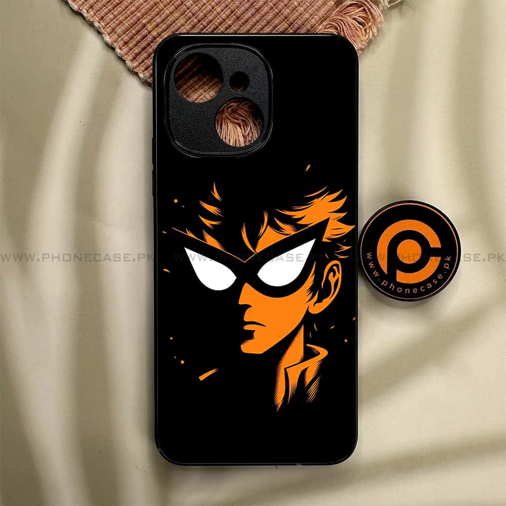Tecno Spark 40C - Minimalistic Design Series - Premium Metal Printed soft Bumper shock Proof Case