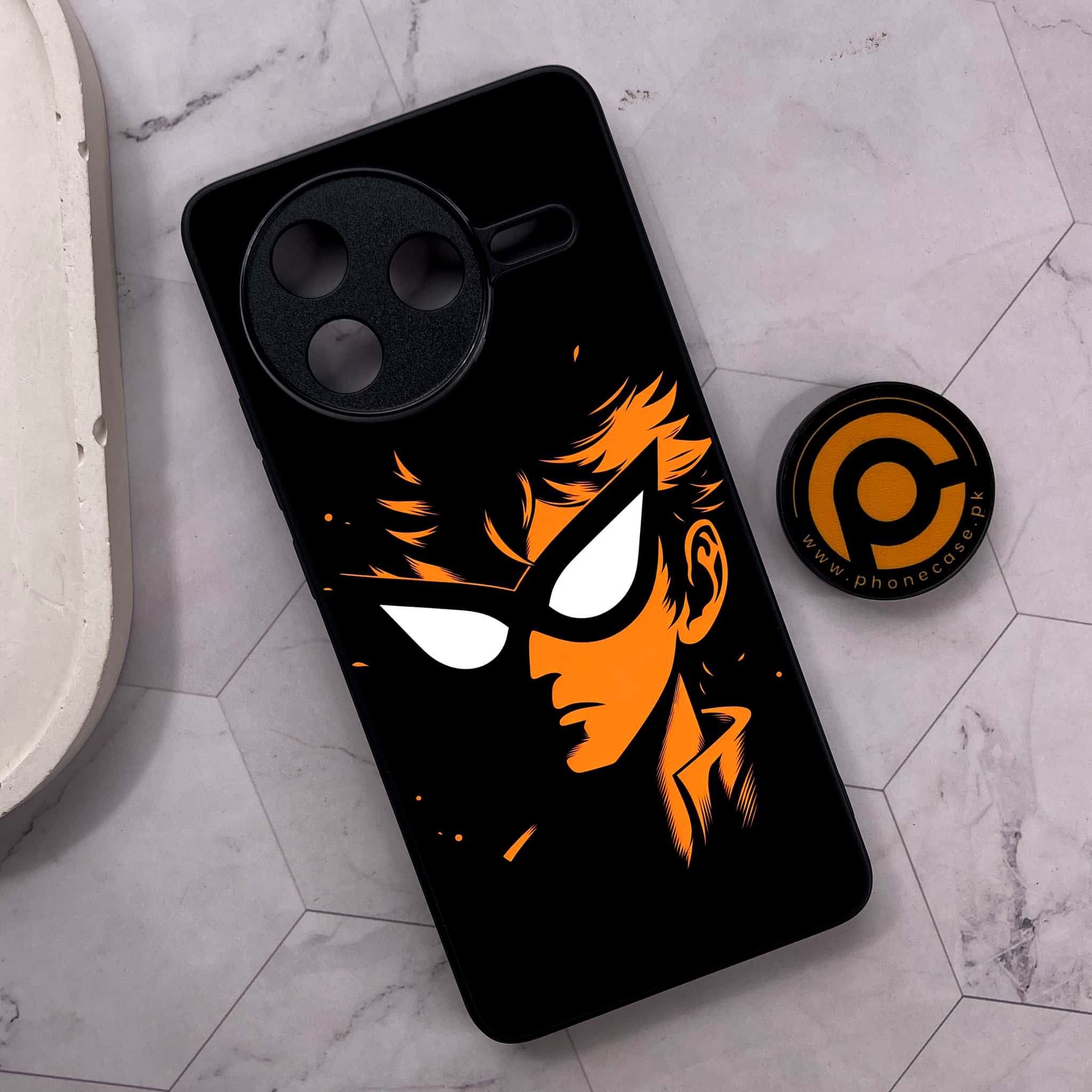 Xiaomi Poco F7 Pro 5G - Minimalistic Design Series - Premium Metal Printed soft Bumper shock Proof Case