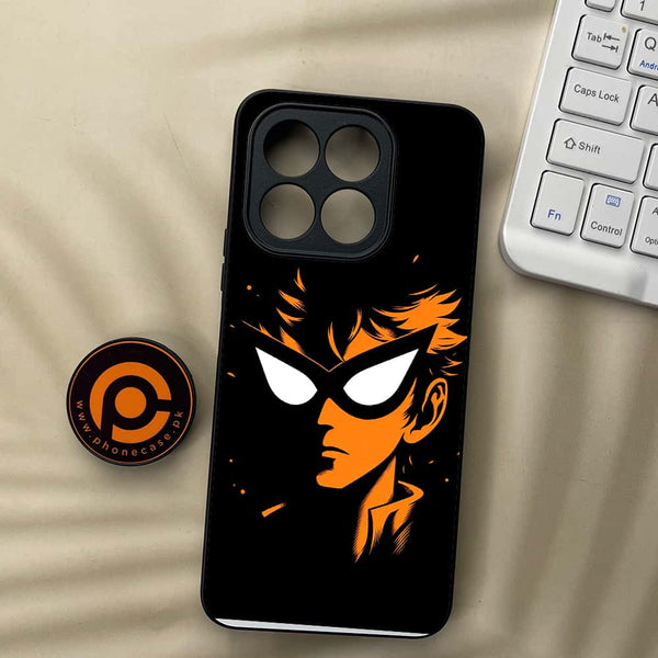 Honor X6c - Minimalistic Design Design 8 - Premium Metal  Printed soft Bumper shock Proof Case CS-36918