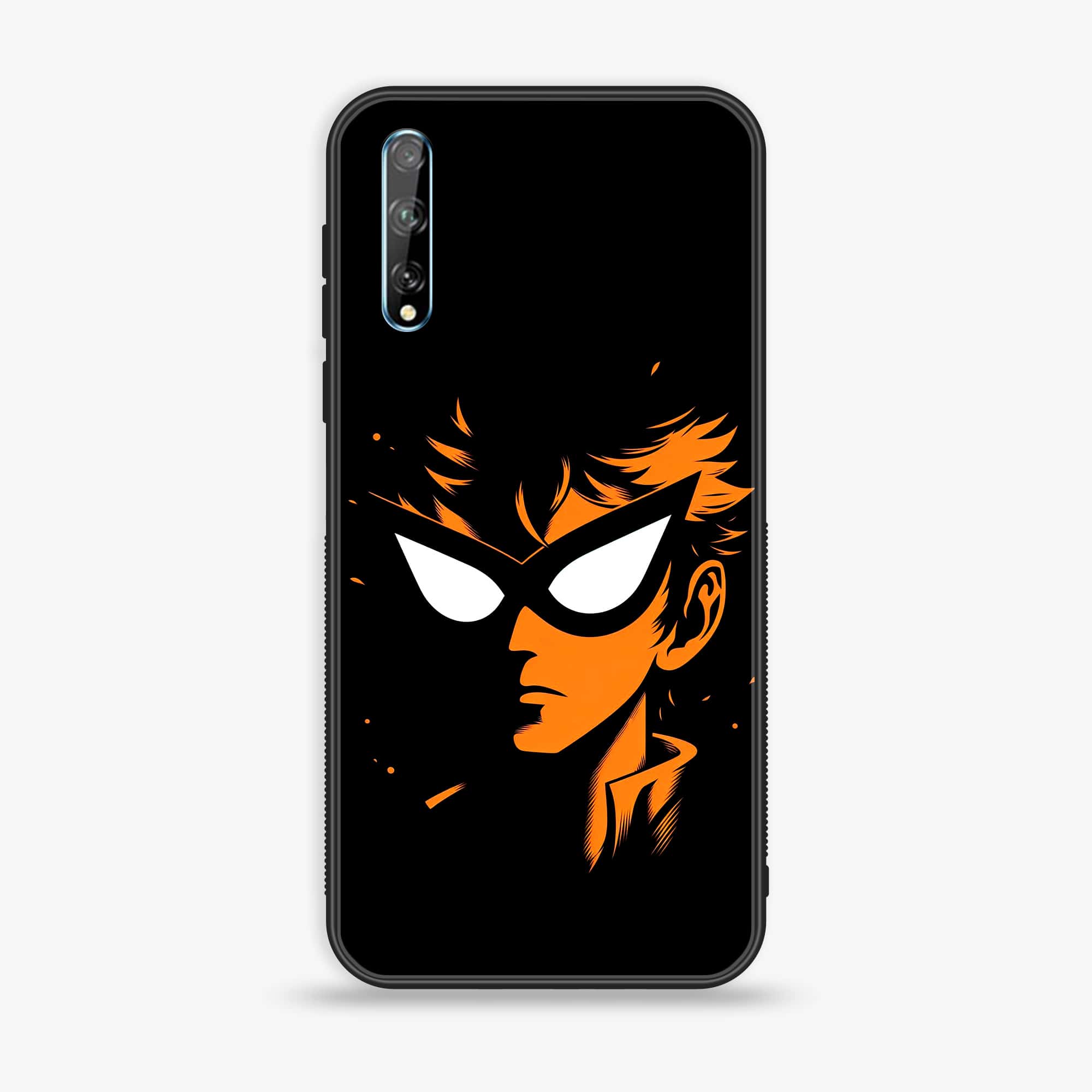 Huawei Y8p -  Minimalistic Design Series - Premium Printed Glass soft Bumper shock Proof Case