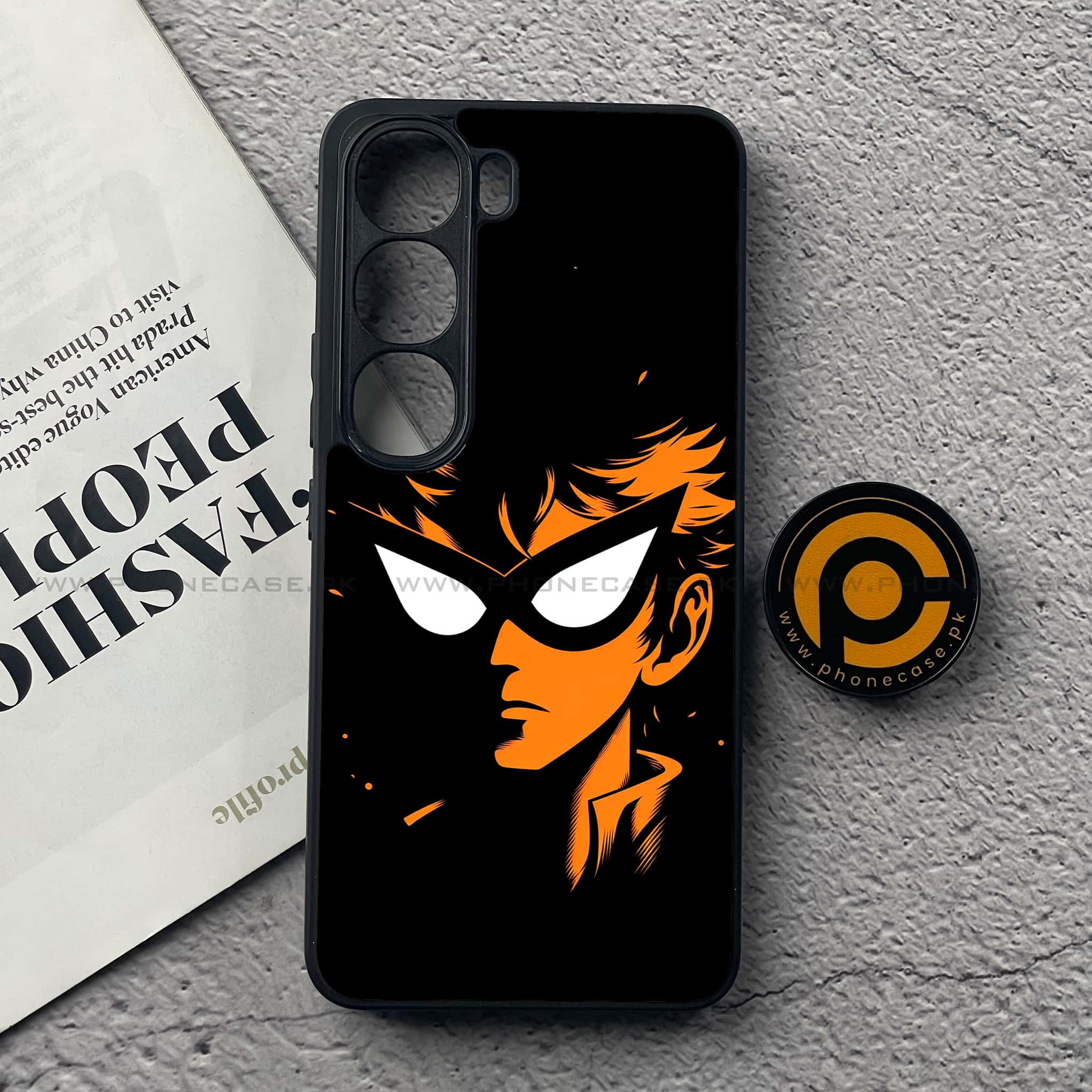 Vivo Y200 4G - Minimalistic Design Series - Premium Metal Printed soft Bumper Shock Proof Case