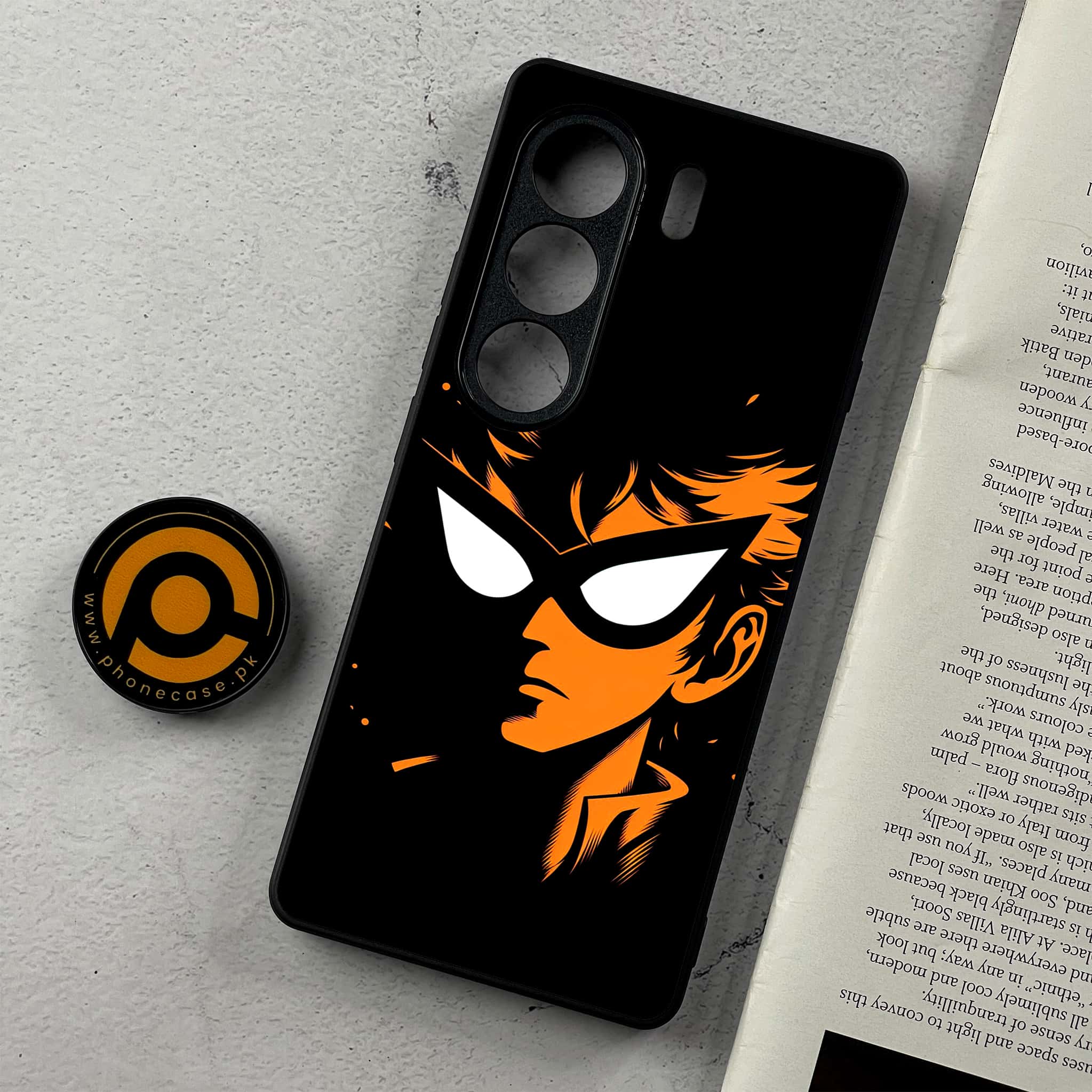 Tecno Camon 40 - Minimalistic Design Series - Premium Metal Printed Soft Bumper Shockproof Case