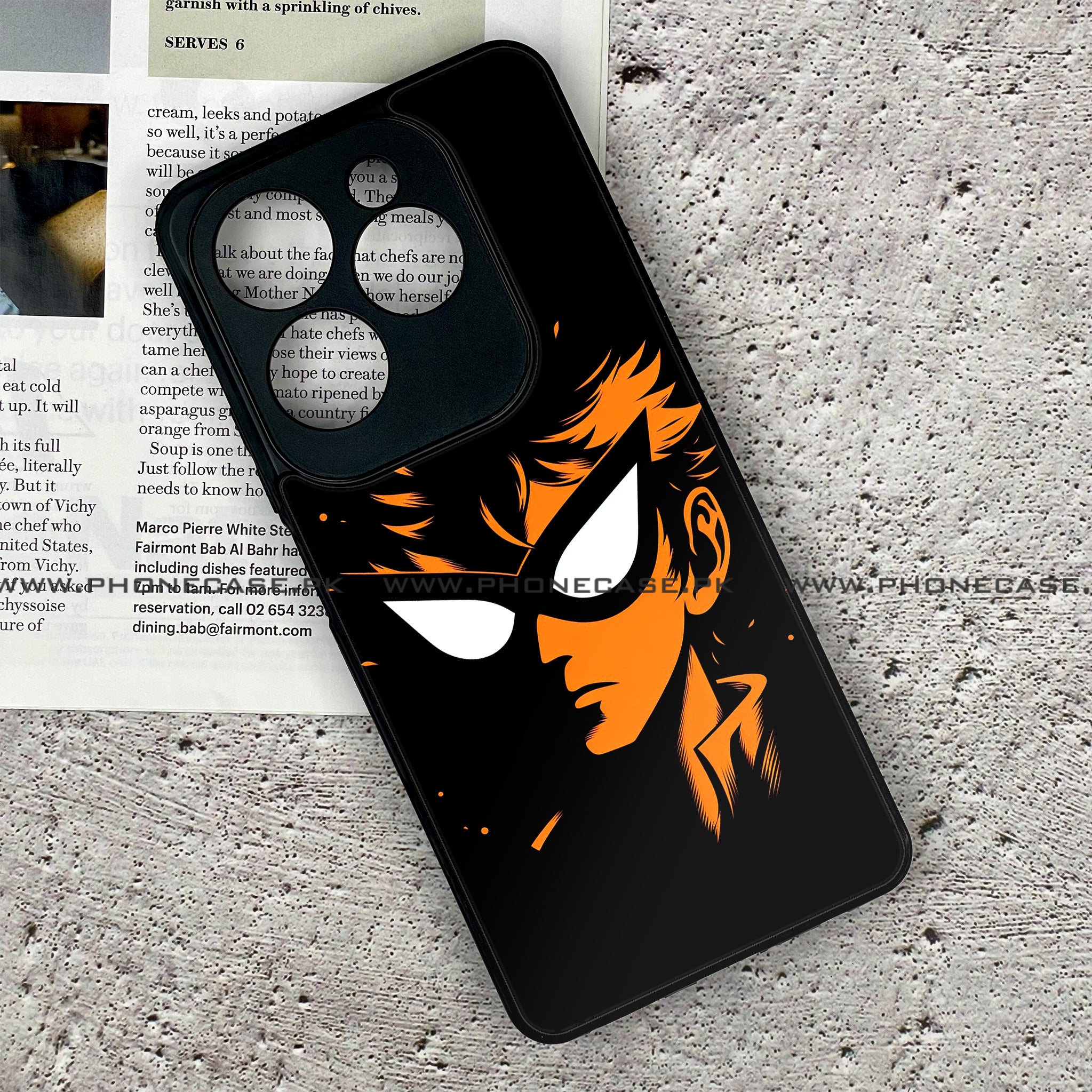 Tecno Spark 20 Pro - Minimalistic Design - Premium Printed Glass soft Bumper shock Proof Case