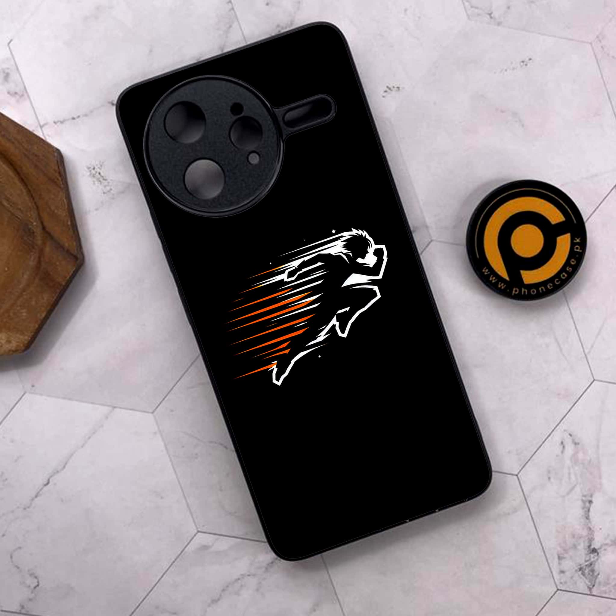 Xiaomi Poco F7 Ultra 5G - Minimalistic Design Series - Premium Metal Printed soft Bumper shock Proof Case