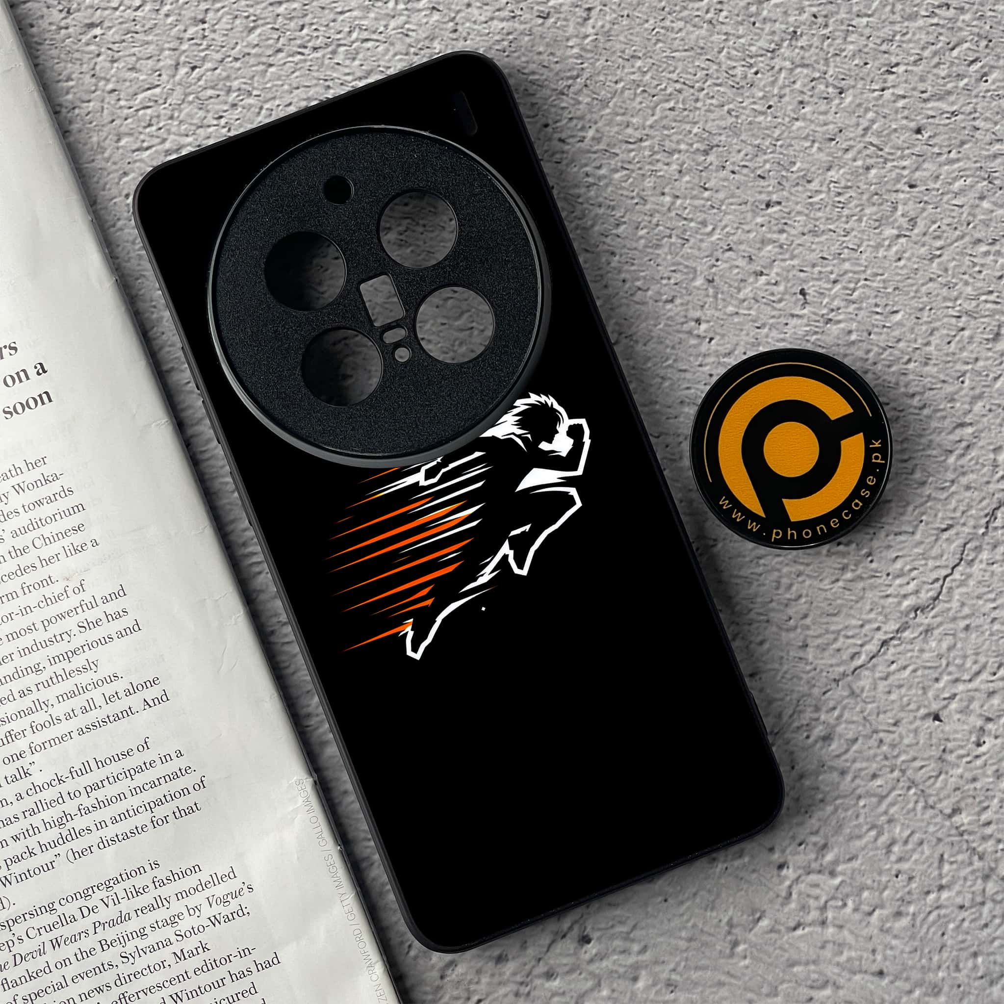 Vivo X200 Pro - Minimalistic Design Series - Premium Metal  Printed soft Bumper shock Proof Case