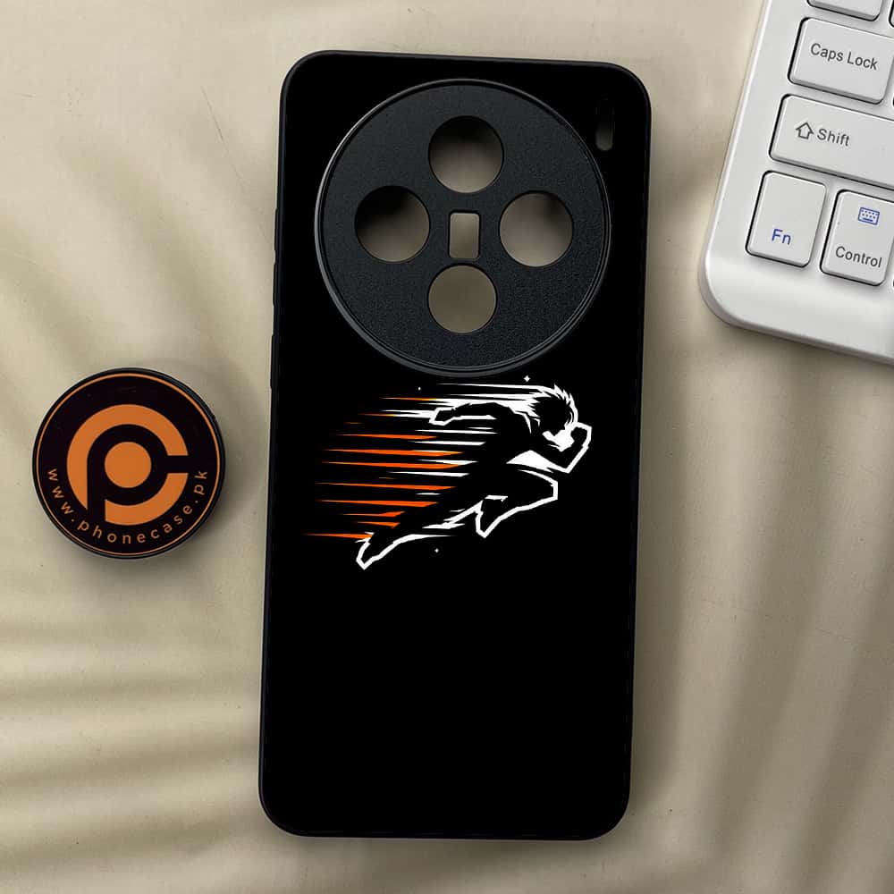 Vivo X200 - Minimalistic Design Series - Premium Metal  Printed soft Bumper shock Proof Case
