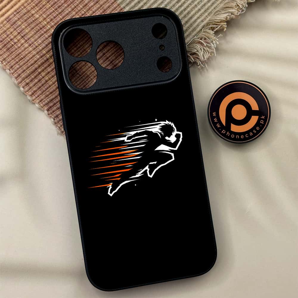iPhone 17 Pro Max - Minimalistic Design Series - Premium Metal Printed soft Bumper shock Proof Case