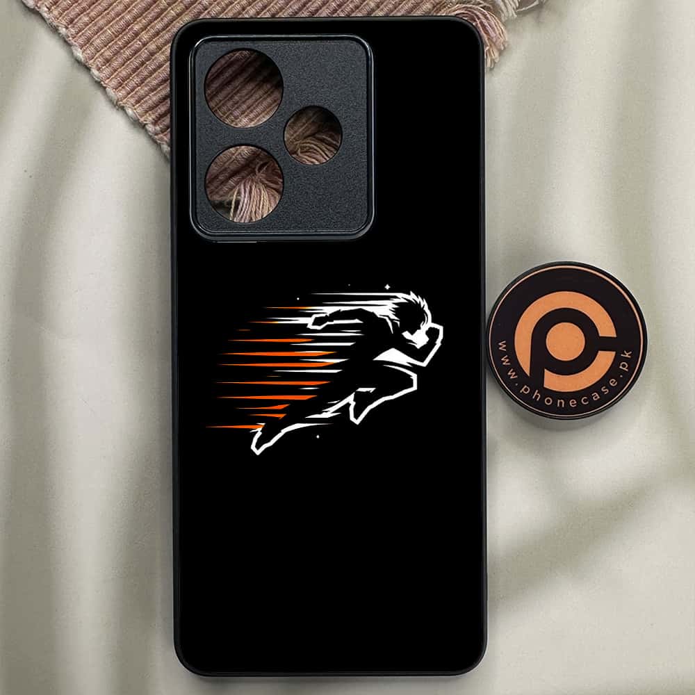Realme GT 7 - Minimalistic Design Series - Premium Metal Printed soft Bumper shock Proof Case