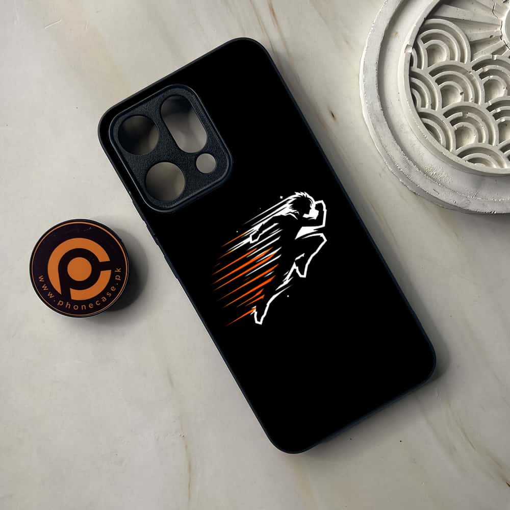 Oppo Reno 14 5G - Minimalistic Design Series - Premium Metal Printed soft Bumper shock Proof Case