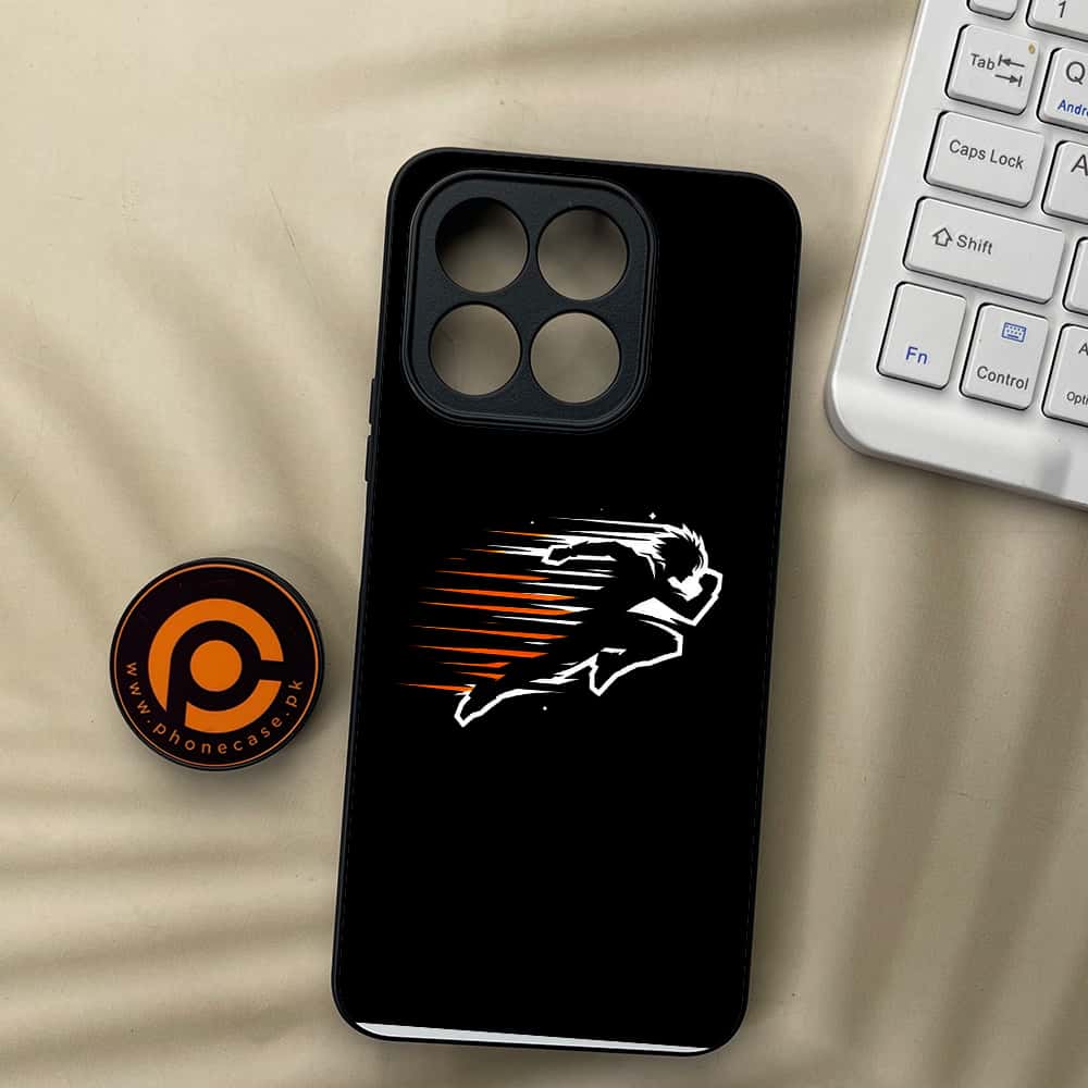Honor X5b Plus - Minimalistic Design Series - Premium Metal  Printed soft Bumper shock Proof Case