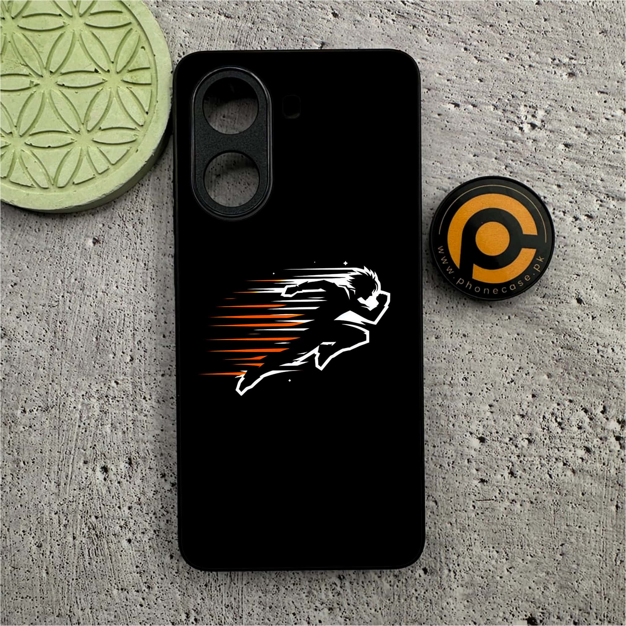 Xiaomi Poco X7 Pro 5G - Minimalistic Design Series - Premium Metal  Printed soft Bumper shock Proof Case