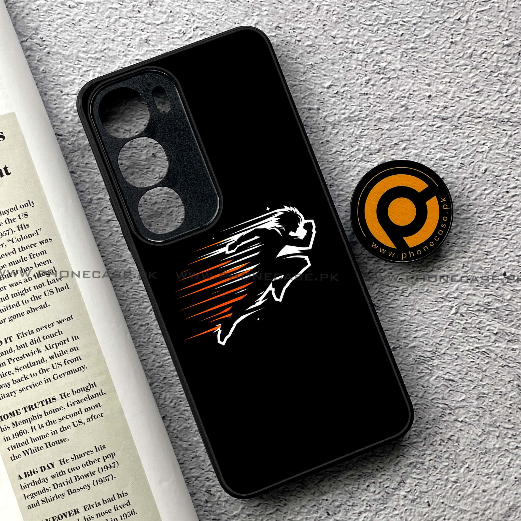 Vivo Y19s Pro - Minimalistic Design - Premium Metal Printed soft Bumper shock Proof Case
