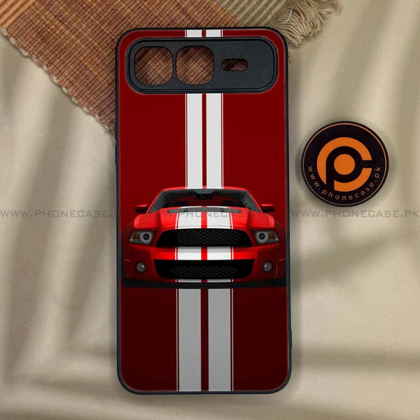 Infinix Smart 10 Plus - Muscle Racing Car - Premium Metal Printed soft Bumper shock Proof Case