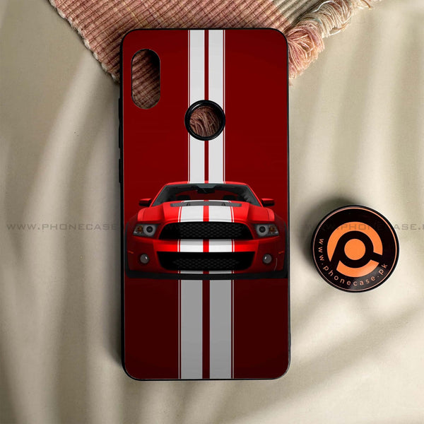 Redmi Note 5/Note 5 Pro - Muscle Racing Car - Premium Metal Printed soft Bumper shock Proof Case